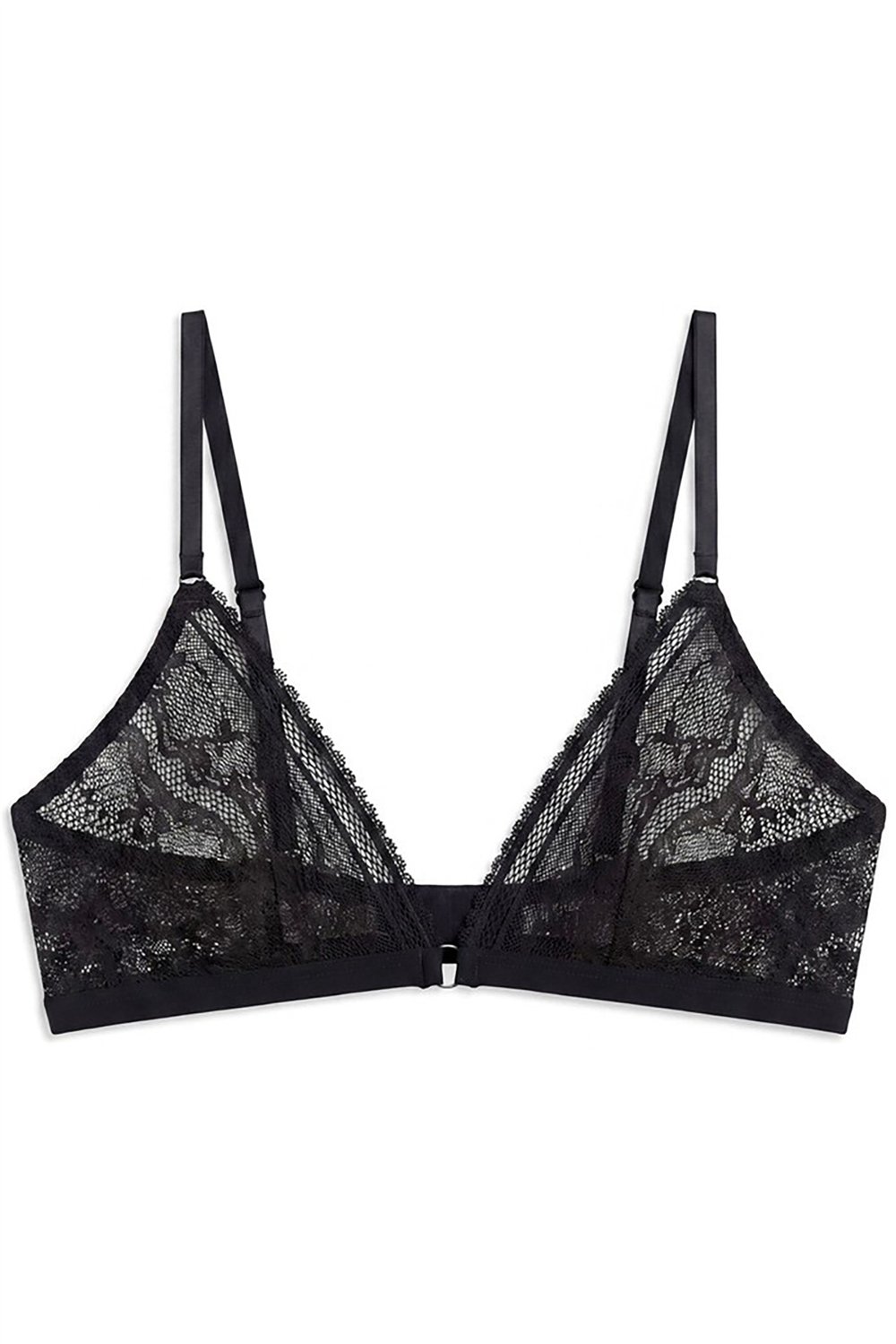 Calvin Klein Unlined Triangle Kadın Sütyen Siyah