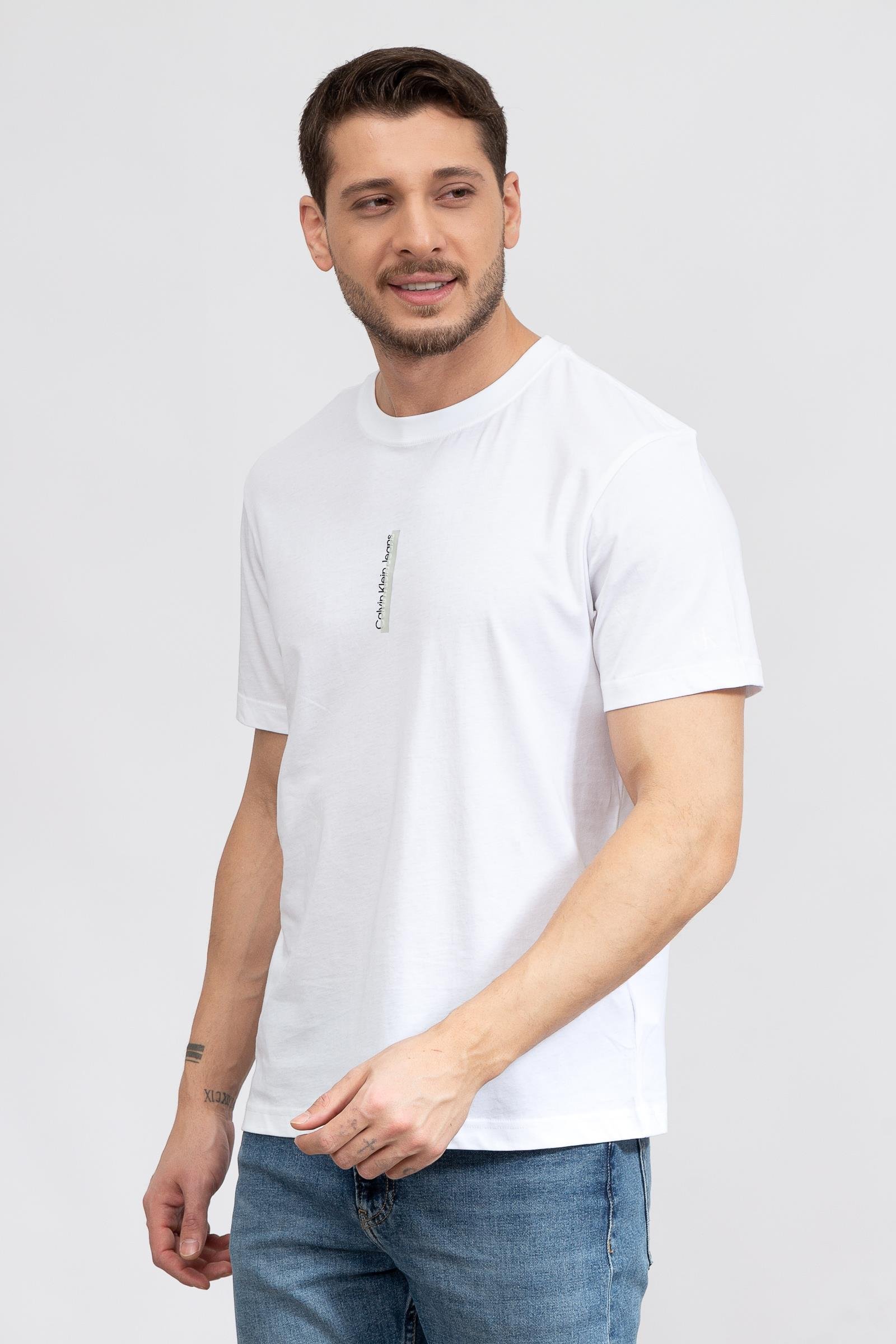 Calvin Klein Urban Minimal Erkek Bisiklet Yaka T-Shirt