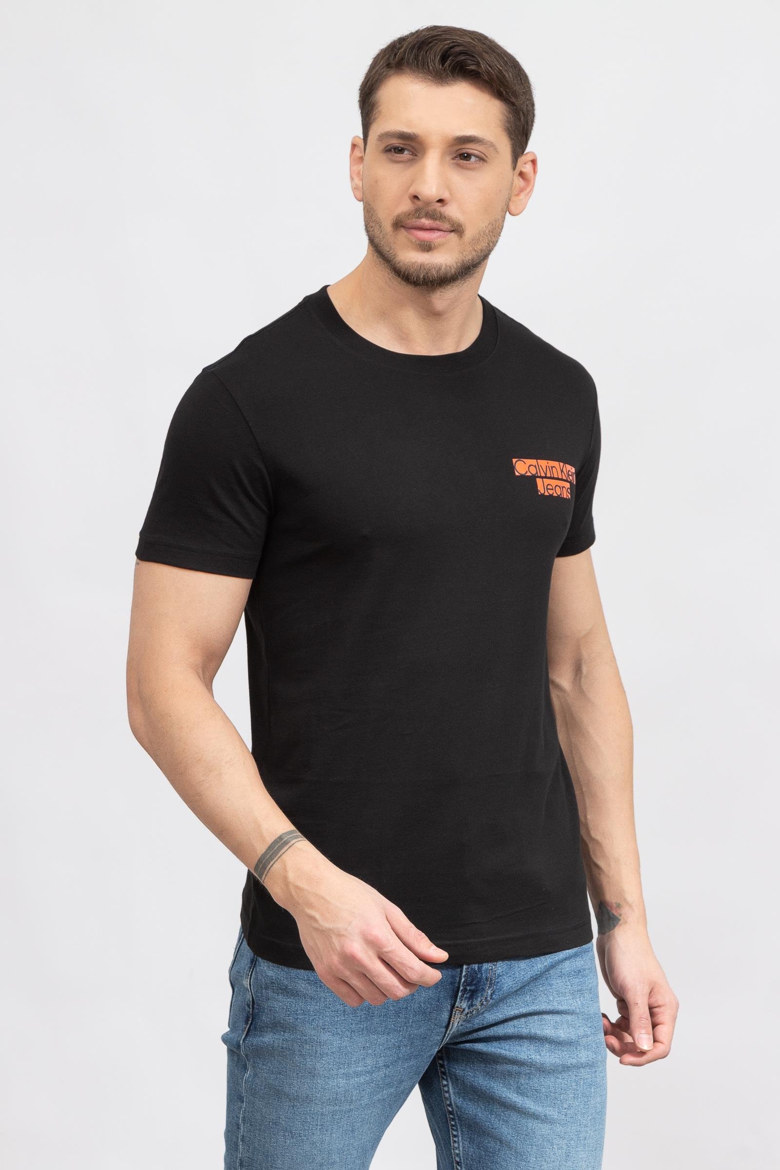 Calvin Klein Urban Minimal Erkek Bisiklet Yaka T-Shirt
