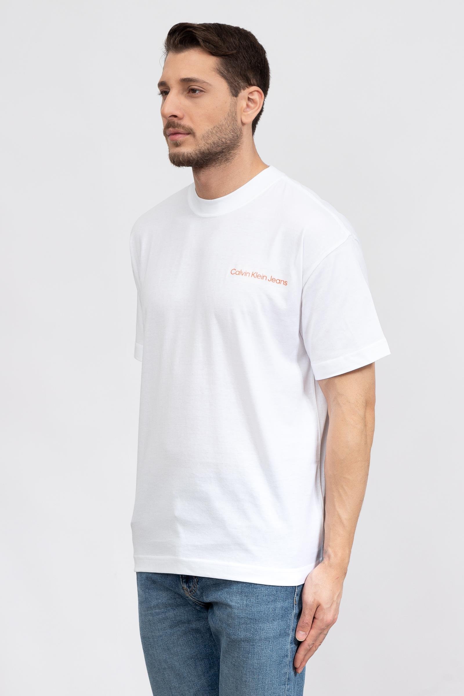 Calvin Klein Urban Minimal Erkek Bisiklet Yaka T-Shirt