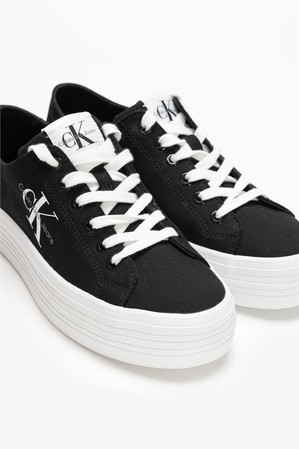 Calvin Klein Vulc Flatform Essential Mono Kadın Sneaker
