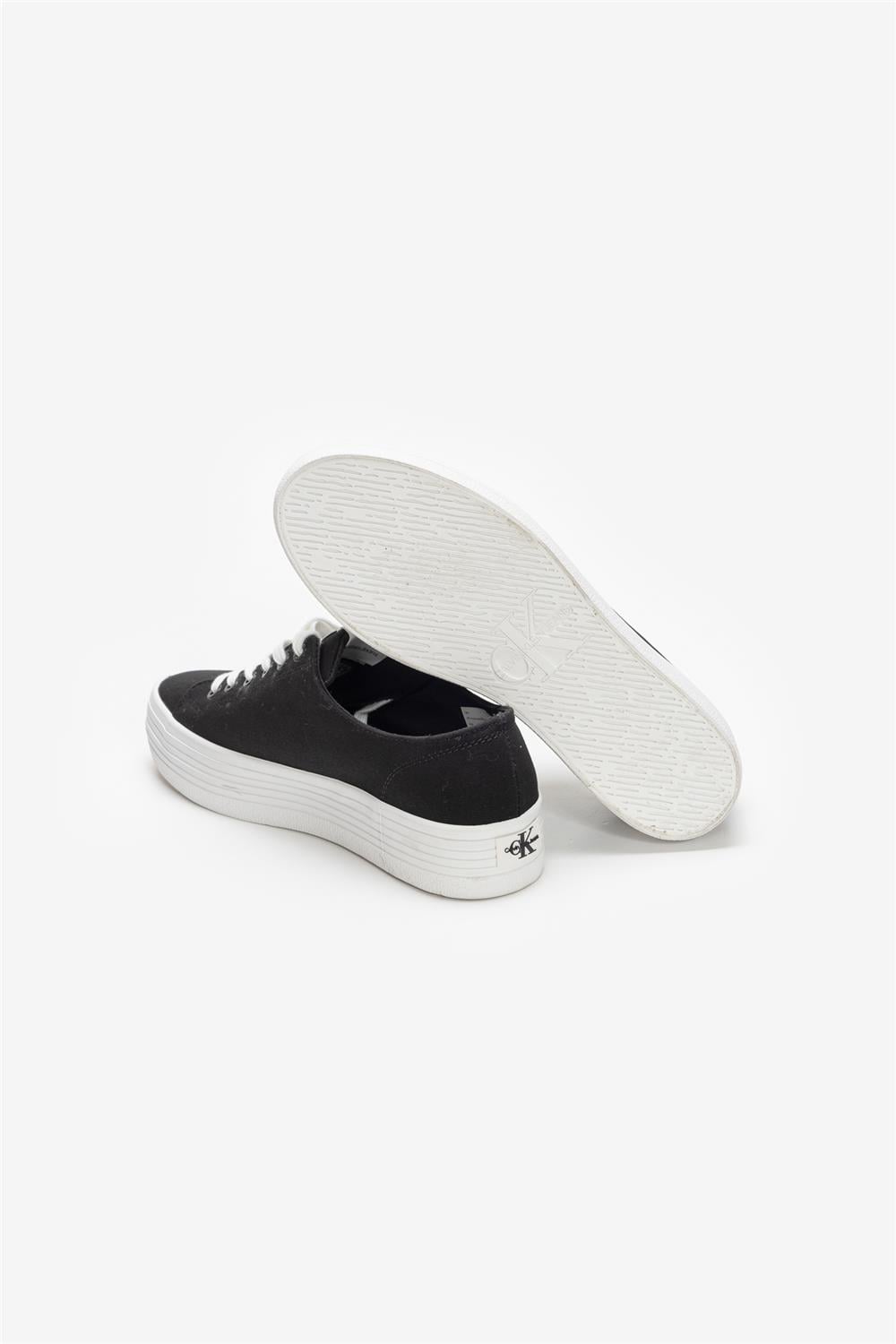 Calvin Klein Vulc Flatform Essential Mono Kadın Sneaker