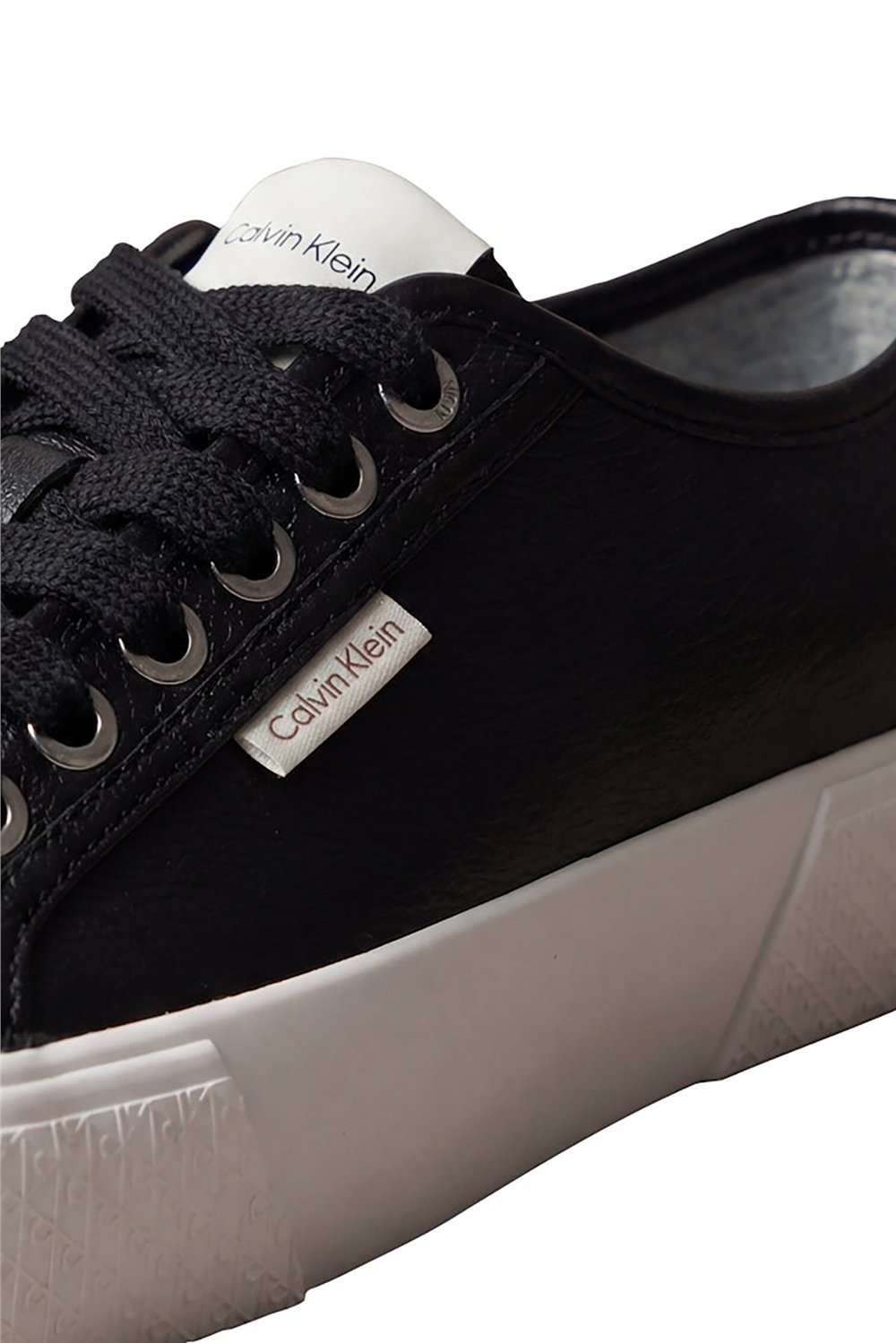 Calvin Klein Vulc Lace Up Low Lth Kadın Sneaker Siyah
