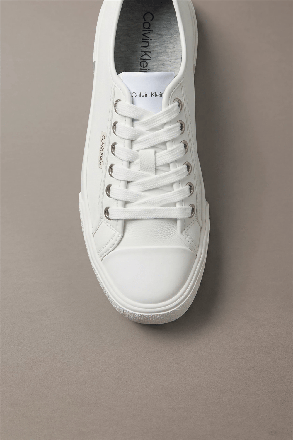 Calvin Klein Vulc Lace Up Low Lth Kadın Sneaker Beyaz