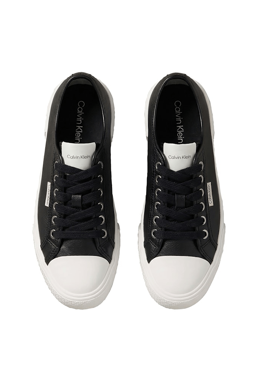 Calvin Klein Vulc Lace Up Low Lth Kadın Sneaker Siyah