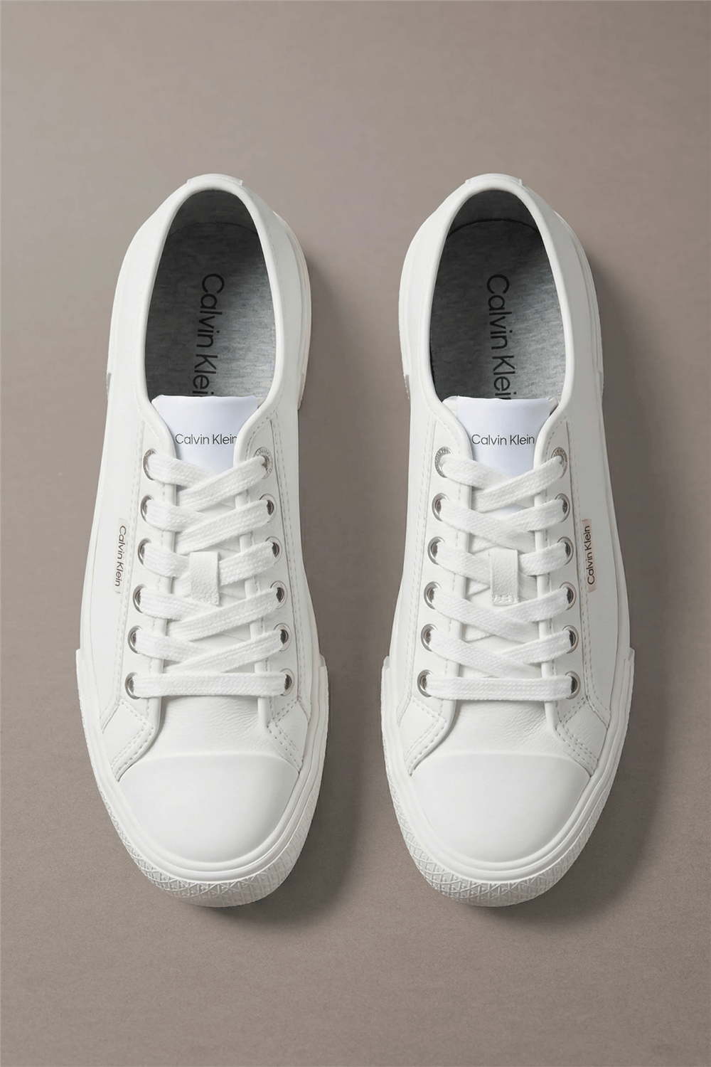 Calvin Klein Vulc Lace Up Low Lth Kadın Sneaker Beyaz