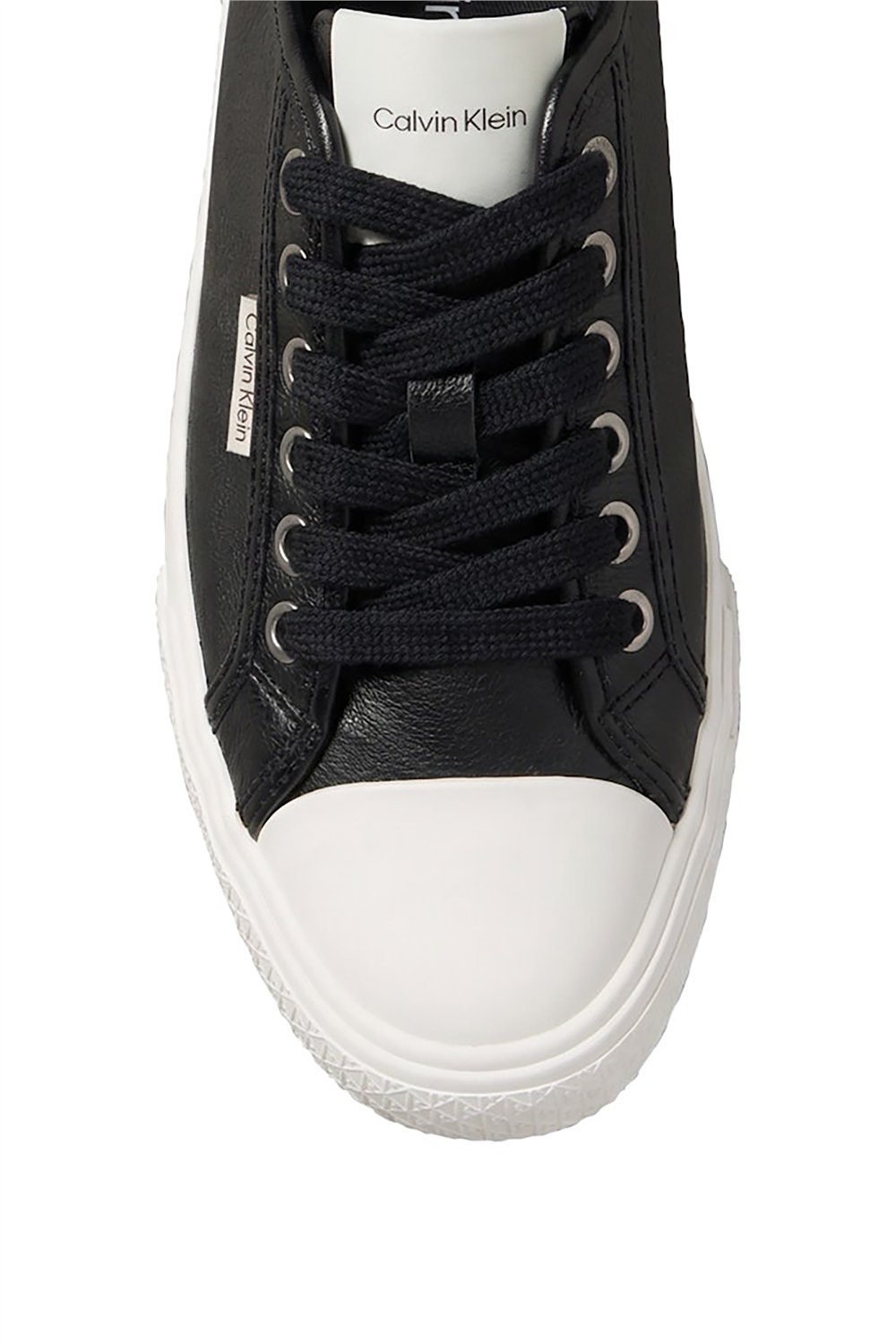 Calvin Klein Vulc Lace Up Low Lth Kadın Sneaker Siyah