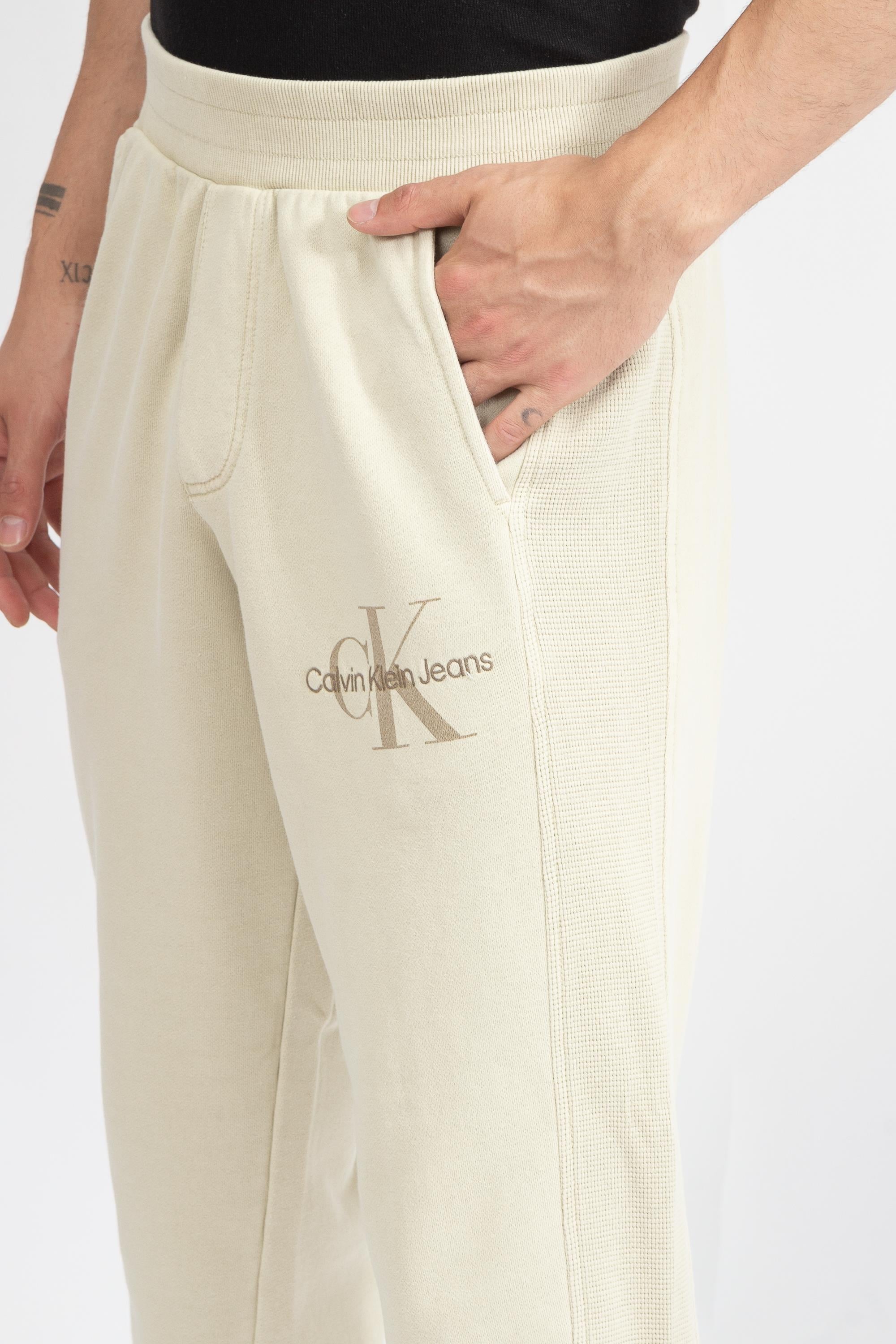 Calvin Klein Waffle Mixing Washed Hwk Erkek Eşofman Altı
