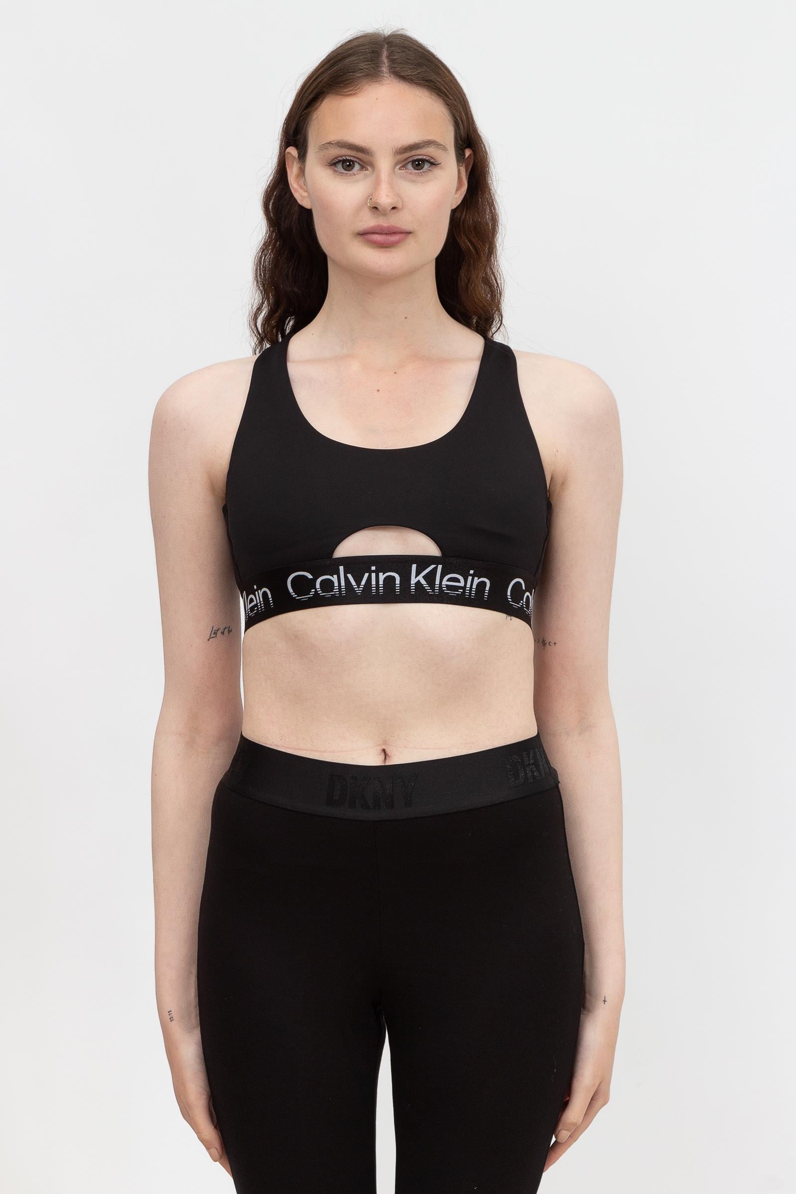 Calvin Klein Wo - Medium Support Sports Bra Kadın Sporcu Sütyen