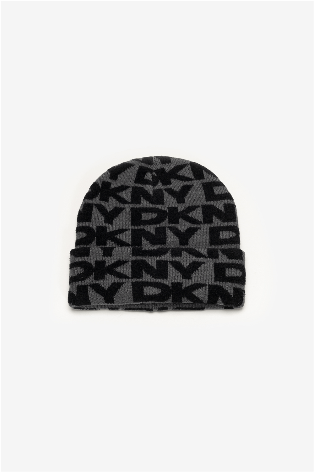 DKNY Chenille Logo Beanie Kadın Bere