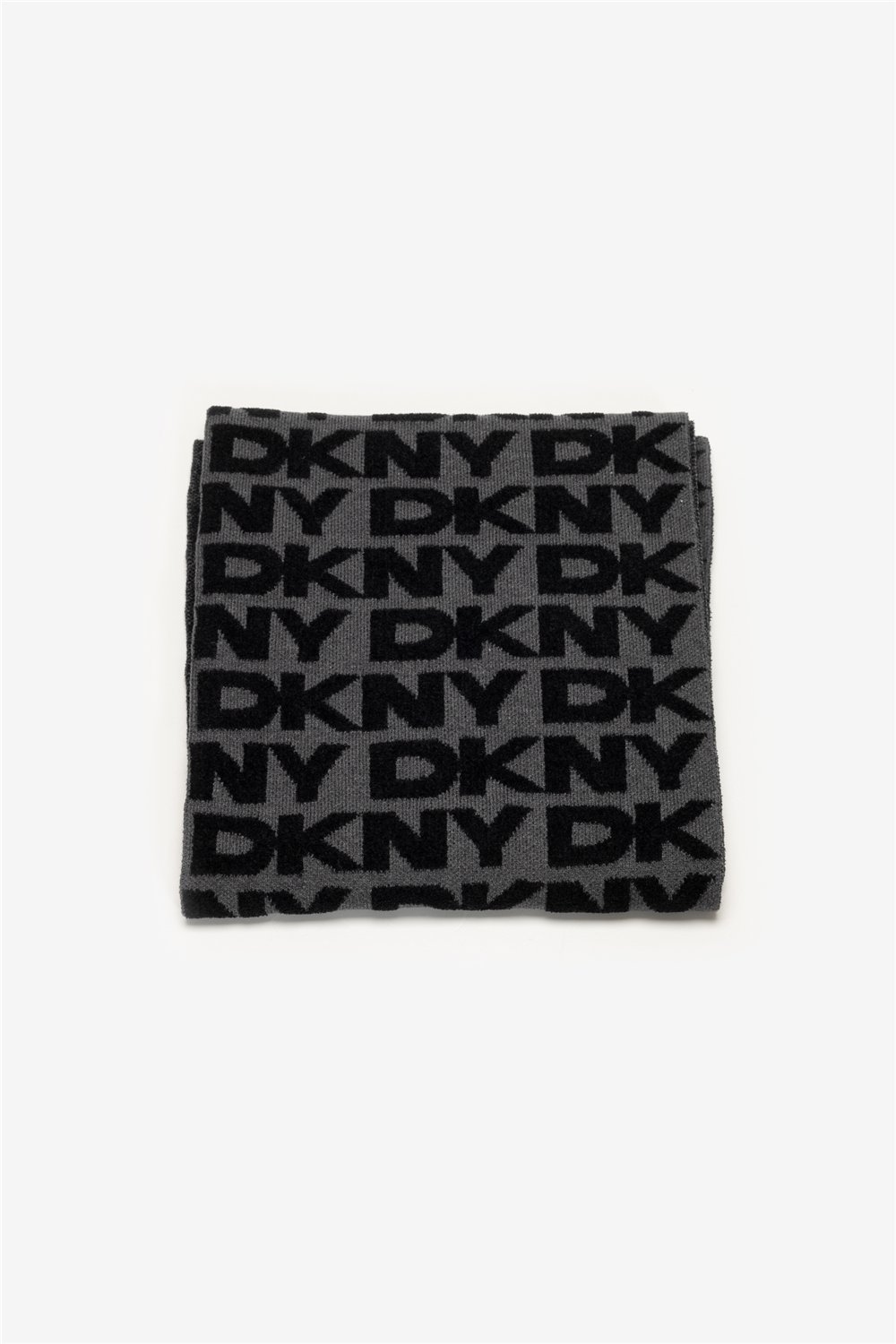 DKNY Chenille Logo Scarf Kadın Atkı