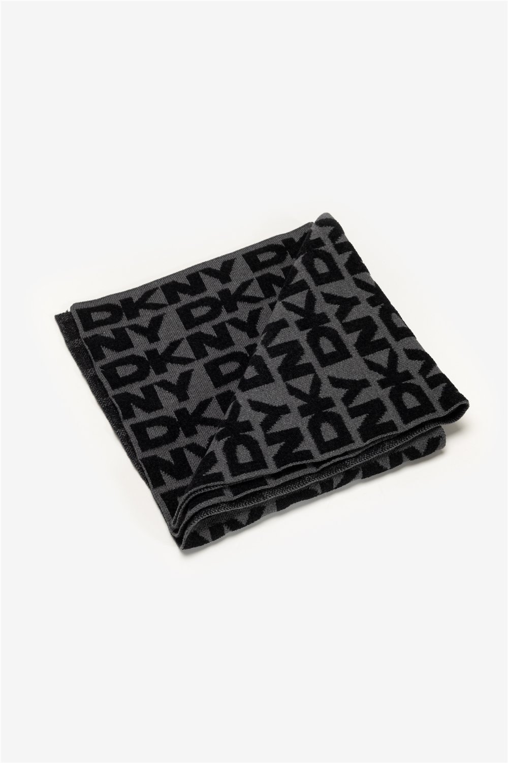 DKNY Chenille Logo Scarf Kadın Atkı