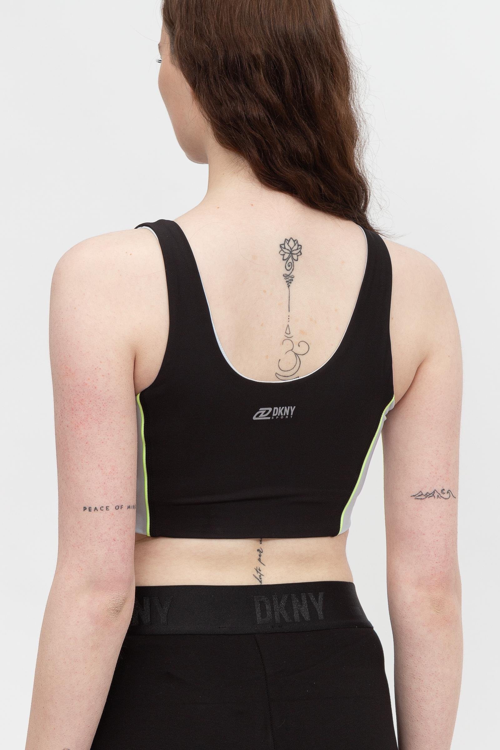 DKNY Colorblock Scoop Nec Kadın Sporcu Sütyen