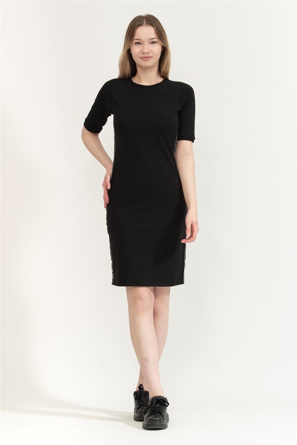 DKNY Crew Neck TShirt Dr Kadın Elbise