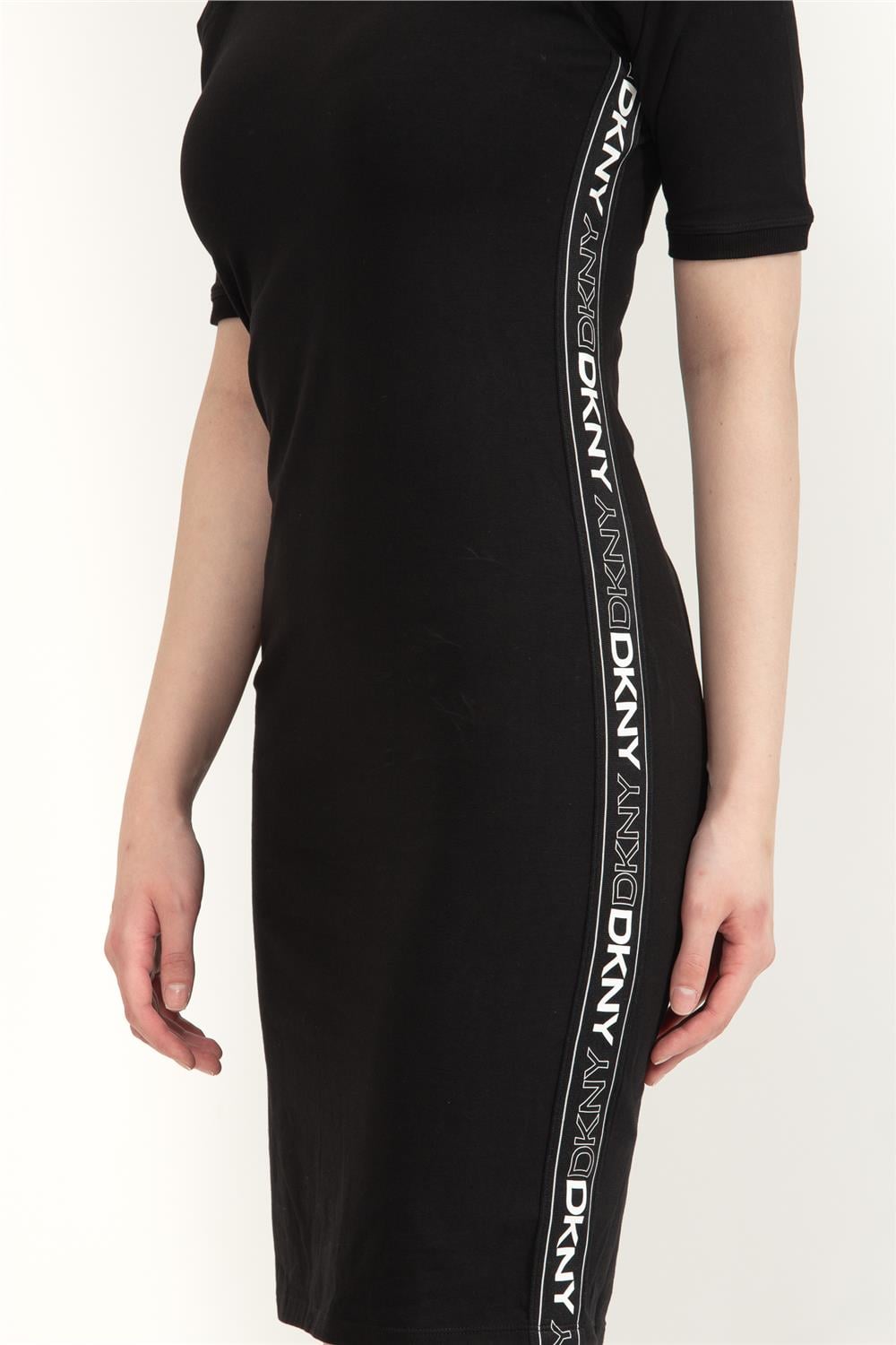 DKNY Crew Neck TShirt Dr Kadın Elbise