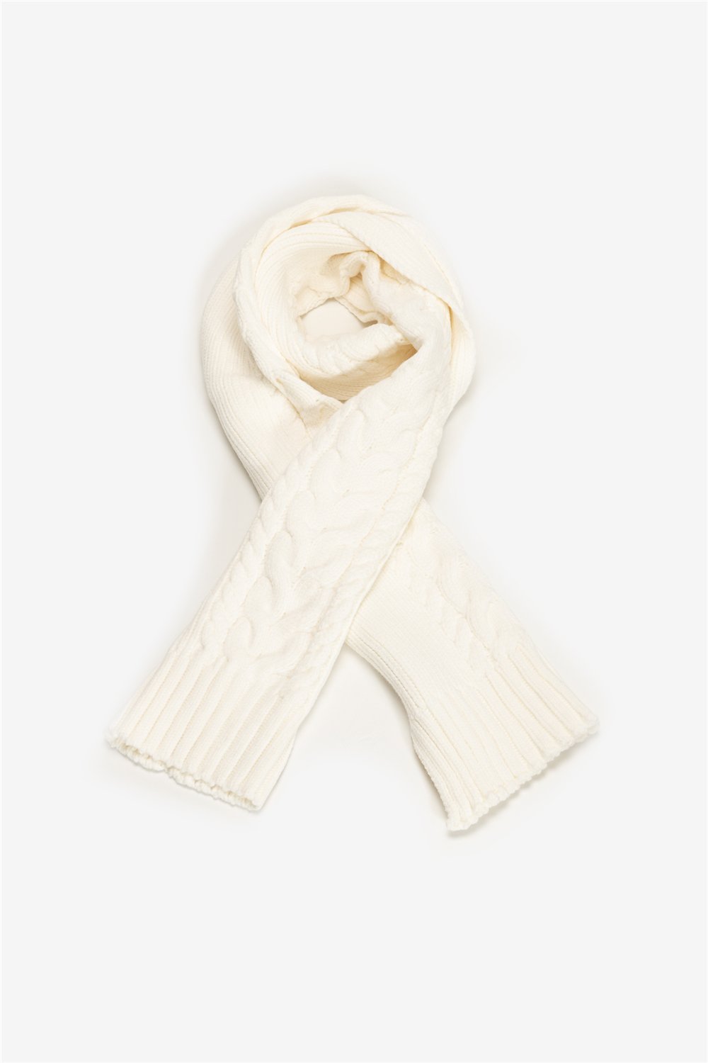 DKNY Dkny Cable Scarf Kadın Atkı