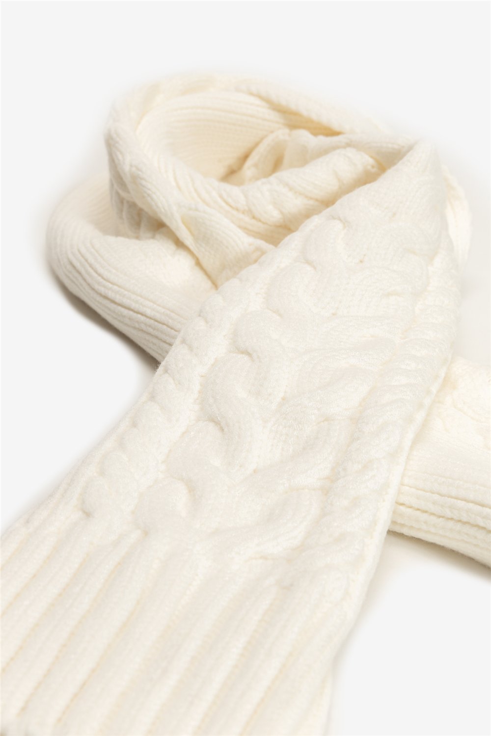 DKNY Dkny Cable Scarf Kadın Atkı