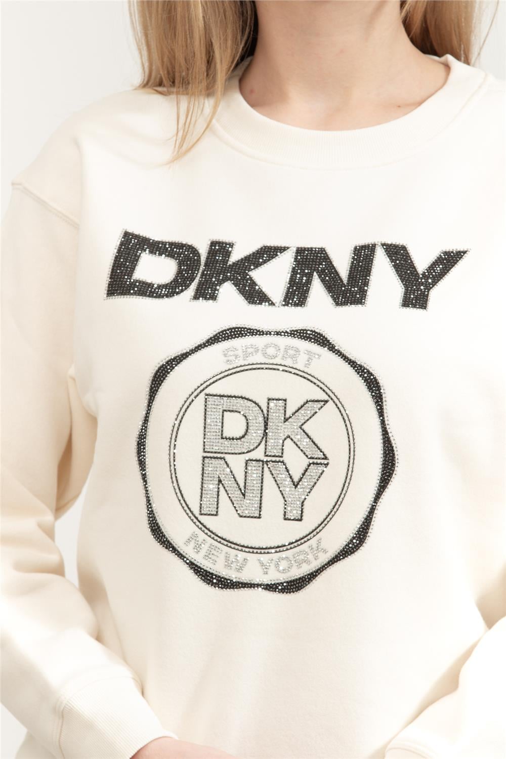 DKNY Kadın Bisiklet Yaka Sweatshirt