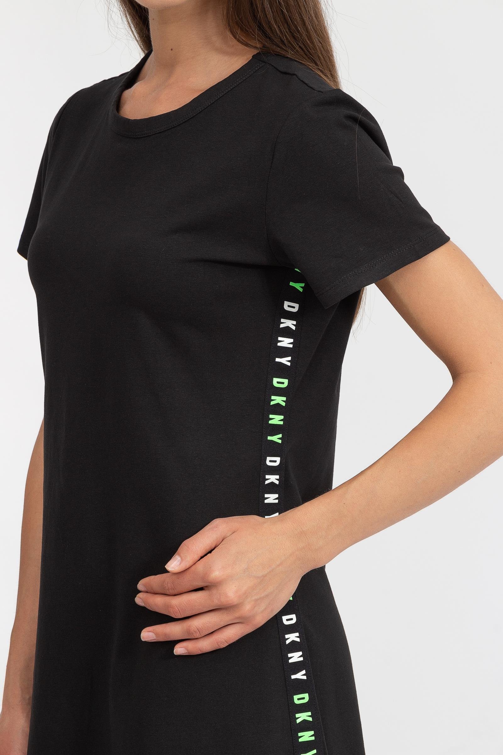 DKNY Kadın Bisiklet Yaka T-Shirt