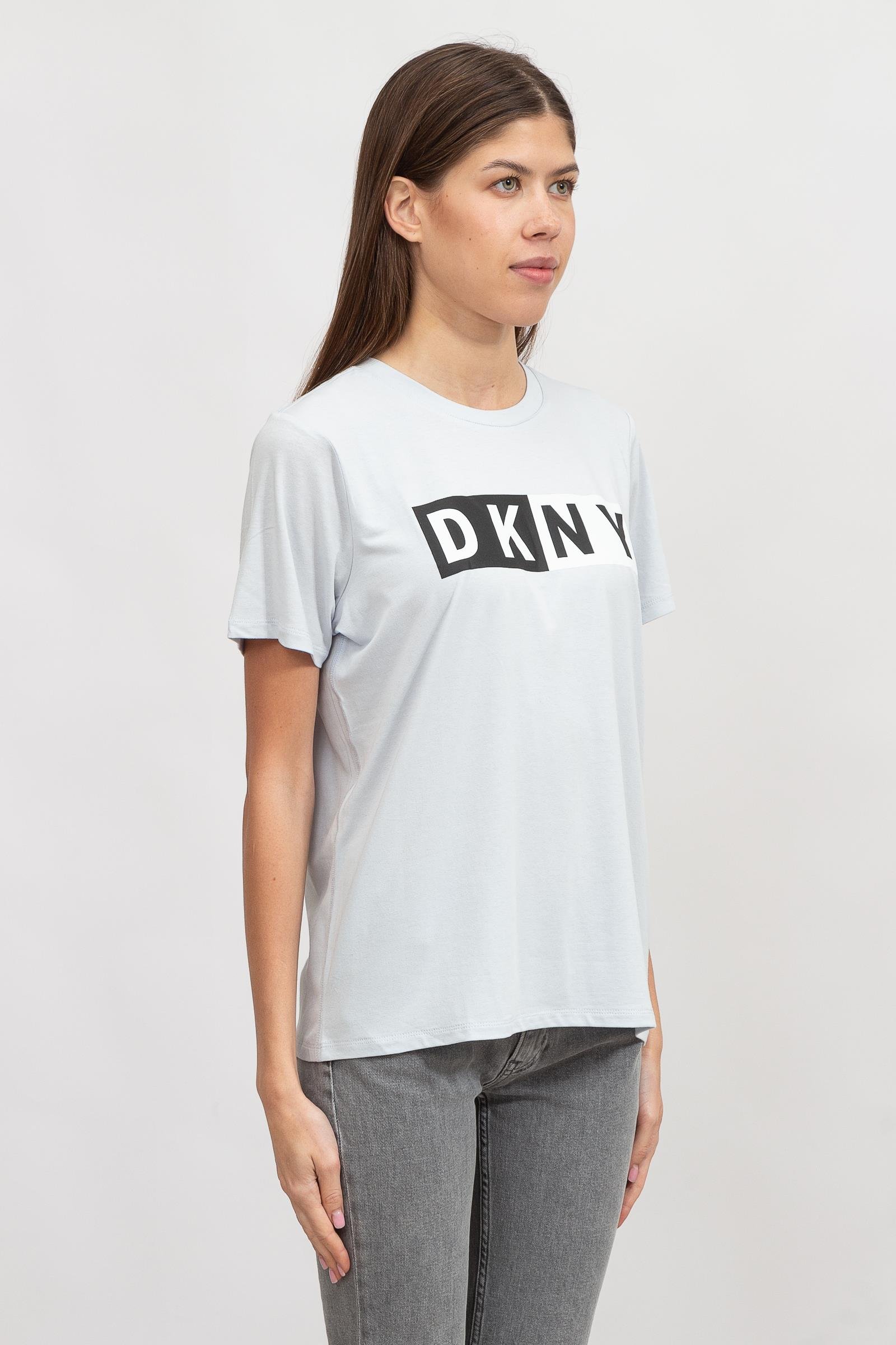 DKNY Kadın Bisiklet Yaka T-Shirt