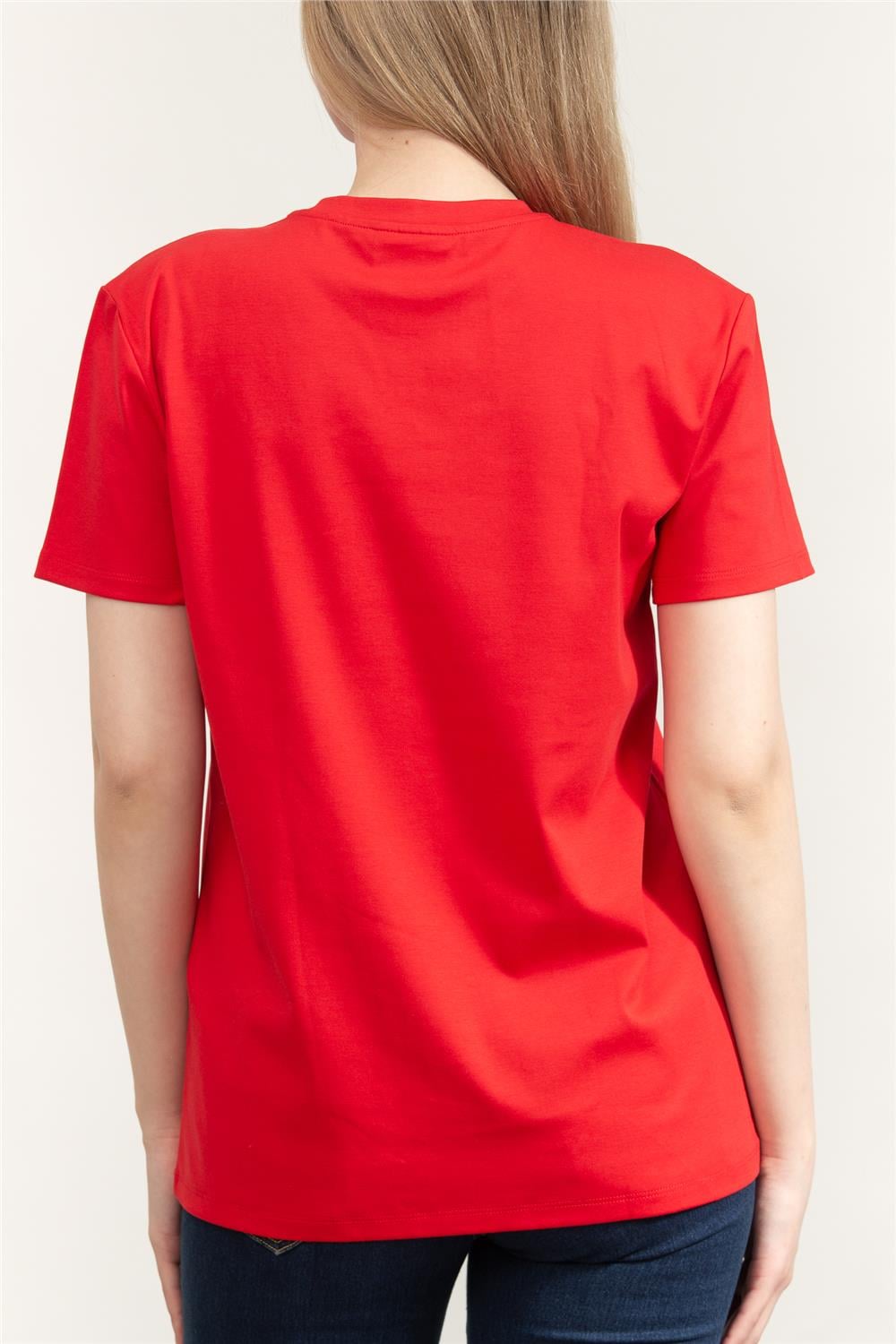 DKNY Kadın Bisiklet Yaka T-Shirt