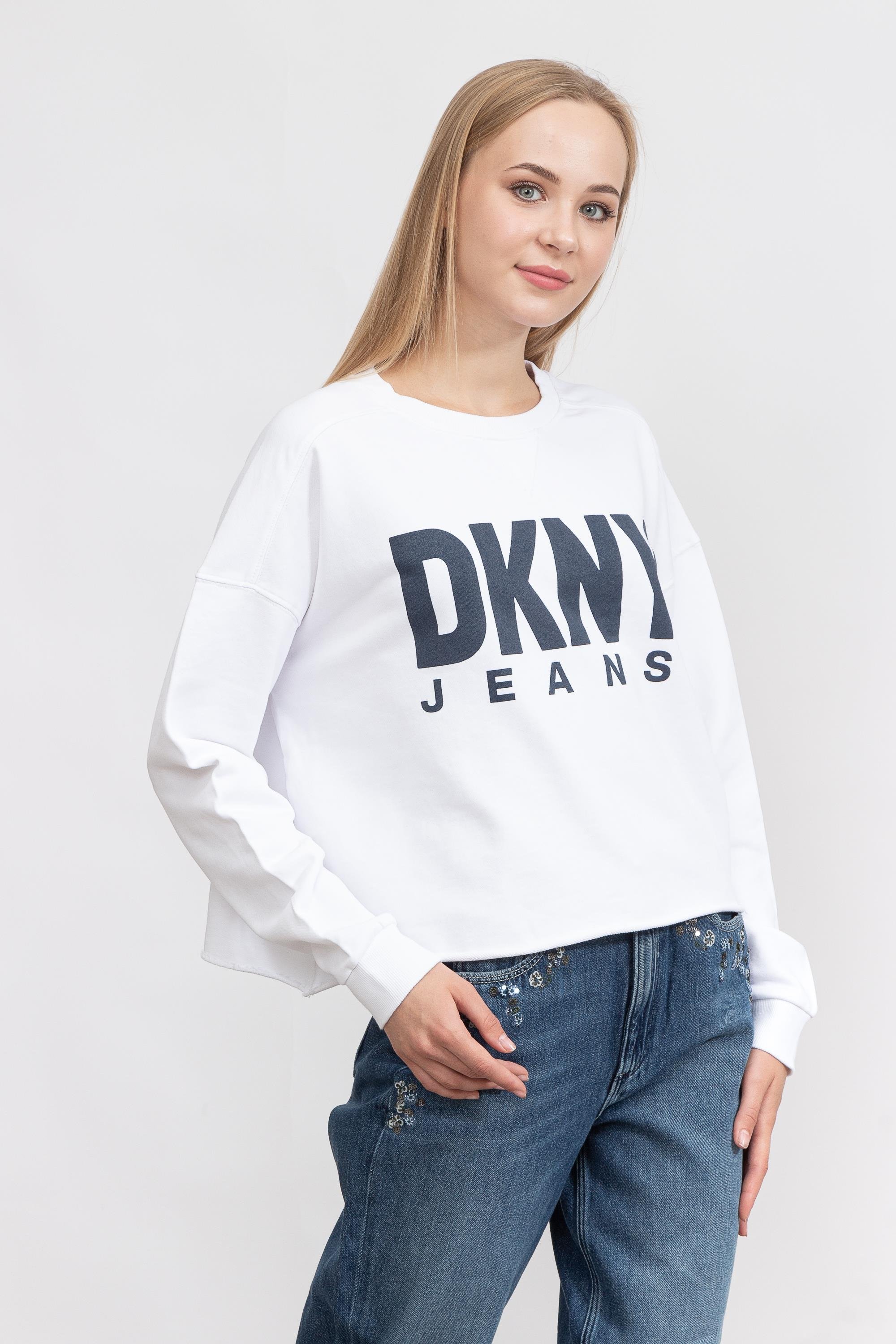 DKNY Kadın Bisiklet Yaka T-Shirt