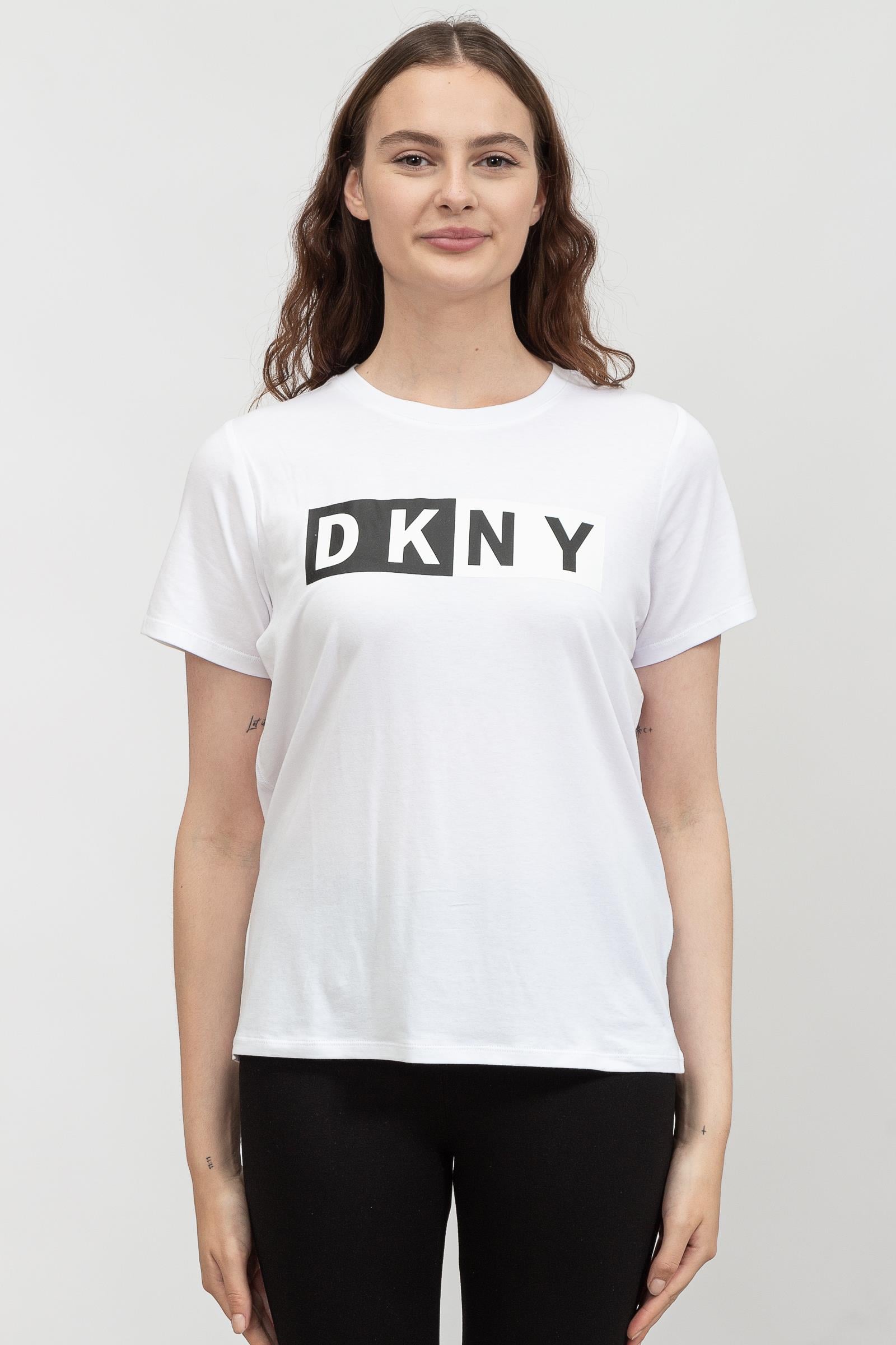 DKNY Kadın Bisiklet Yaka T-Shirt