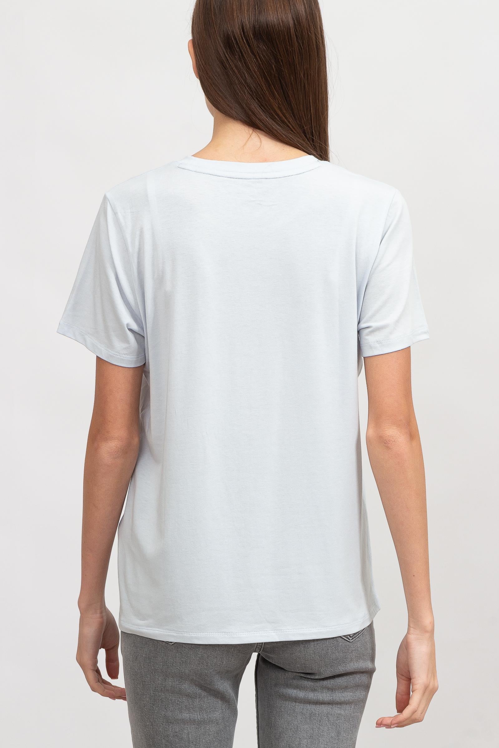 DKNY Kadın Bisiklet Yaka T-Shirt