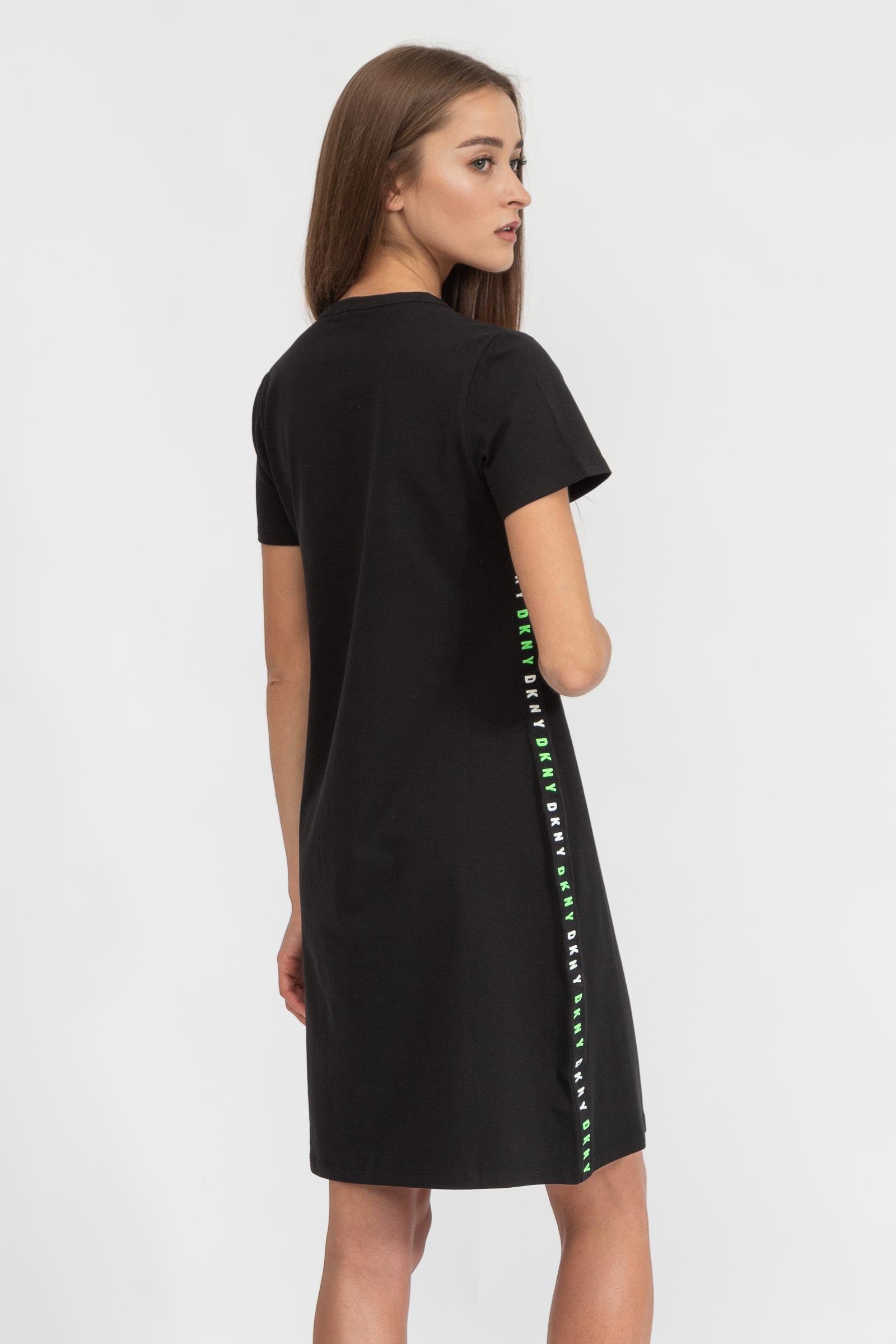 DKNY Kadın Bisiklet Yaka T-Shirt
