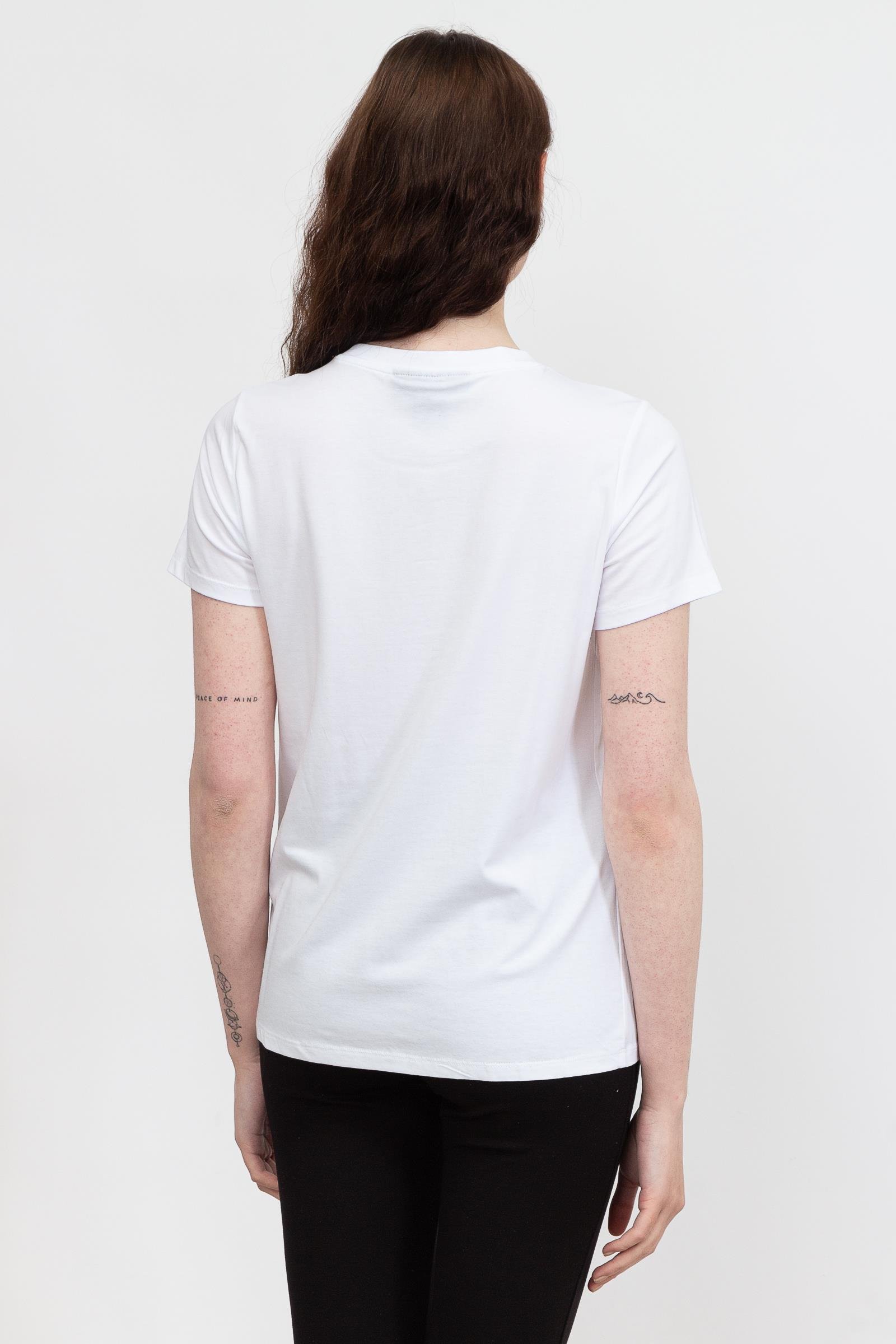 DKNY Kadın Bisiklet Yaka T-Shirt