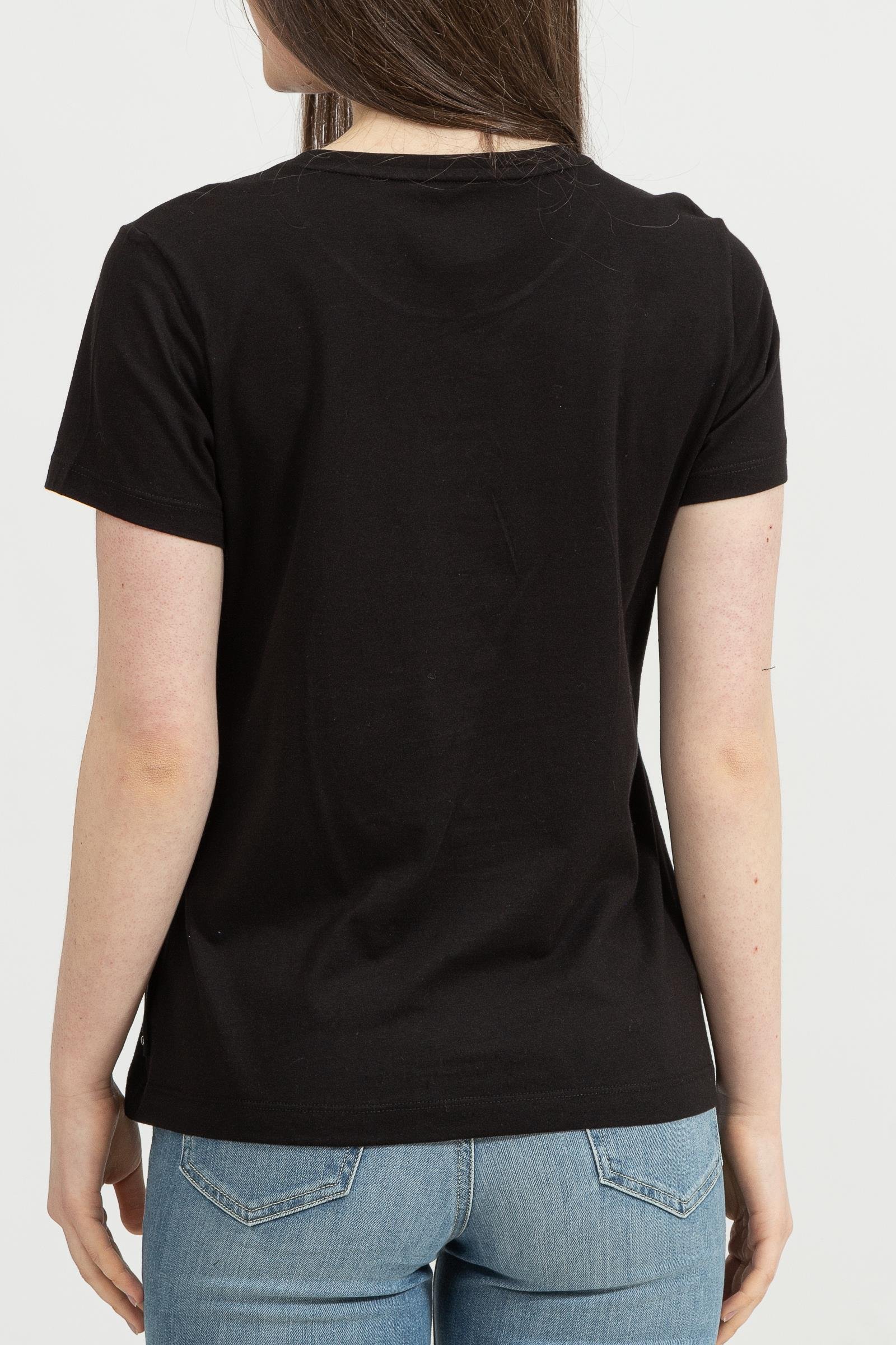 DKNY Kadın Bisiklet Yaka T-Shirt