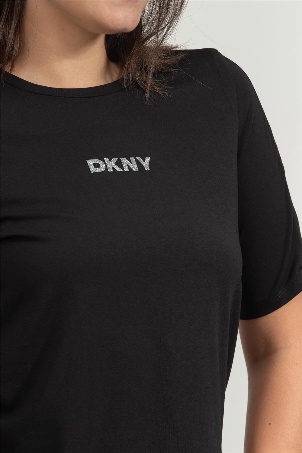 DKNY Kadın Bisiklet Yaka T-Shirt