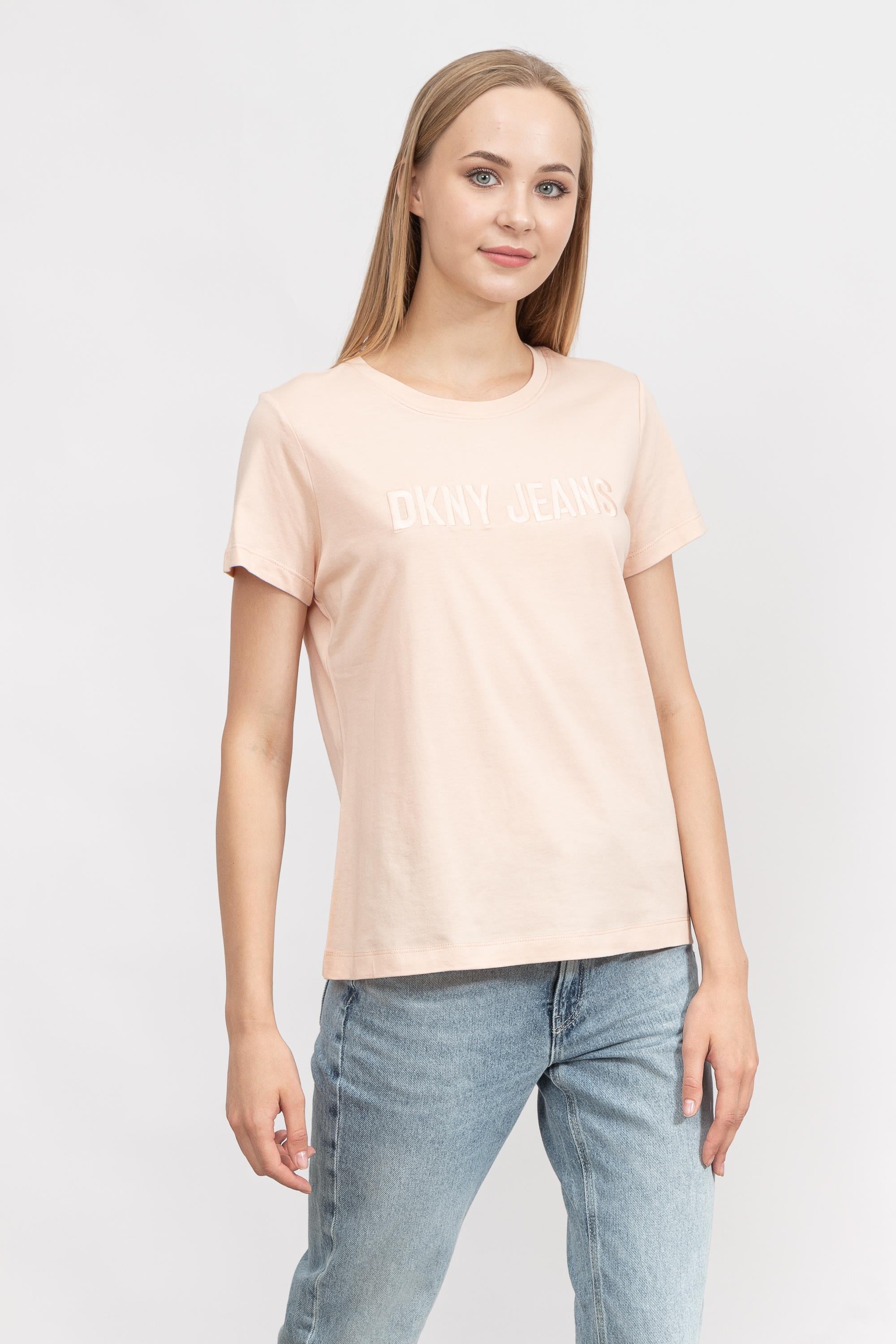 DKNY Kadın Bisiklet Yaka T-Shirt