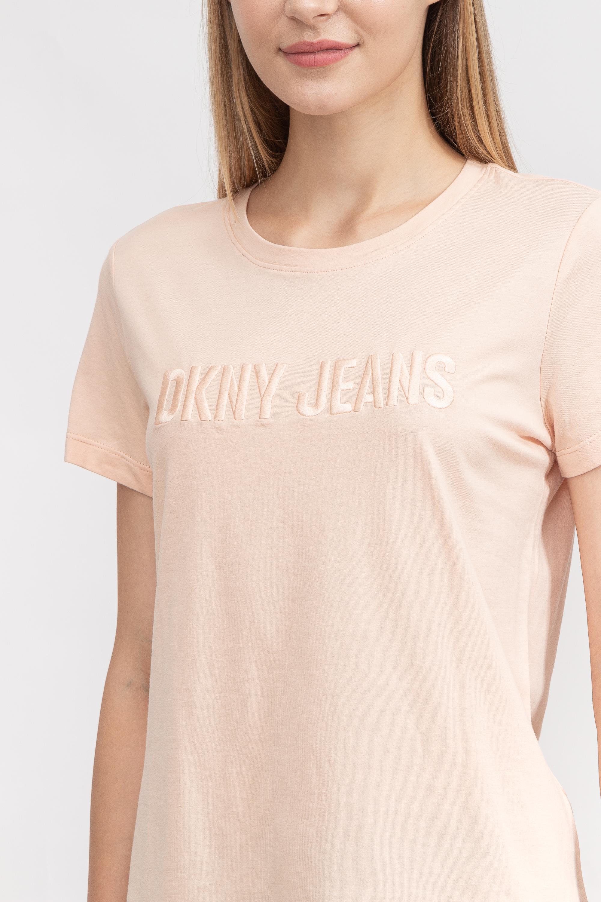 DKNY Kadın Bisiklet Yaka T-Shirt