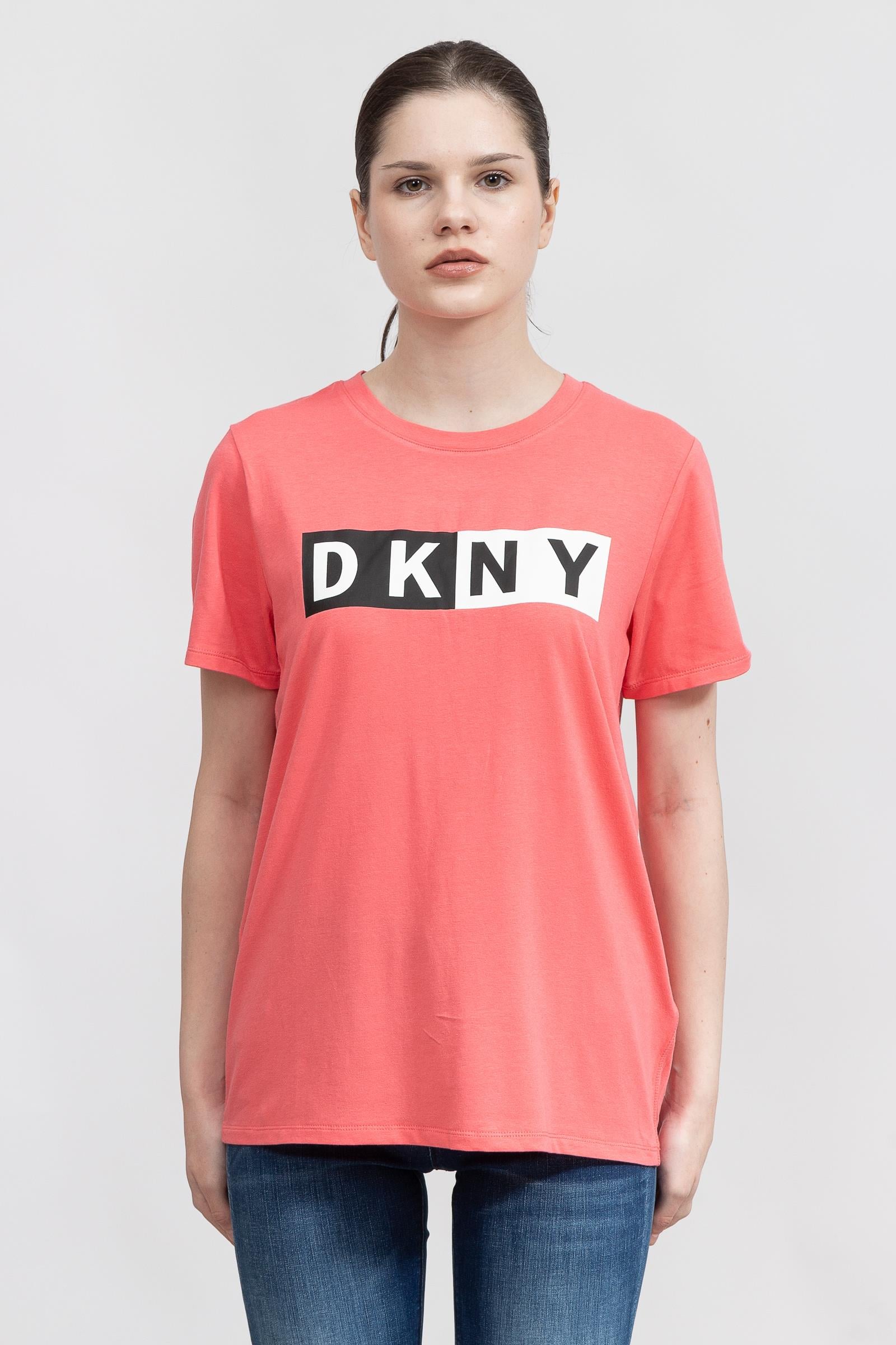 DKNY Kadın Bisiklet Yaka T-Shirt