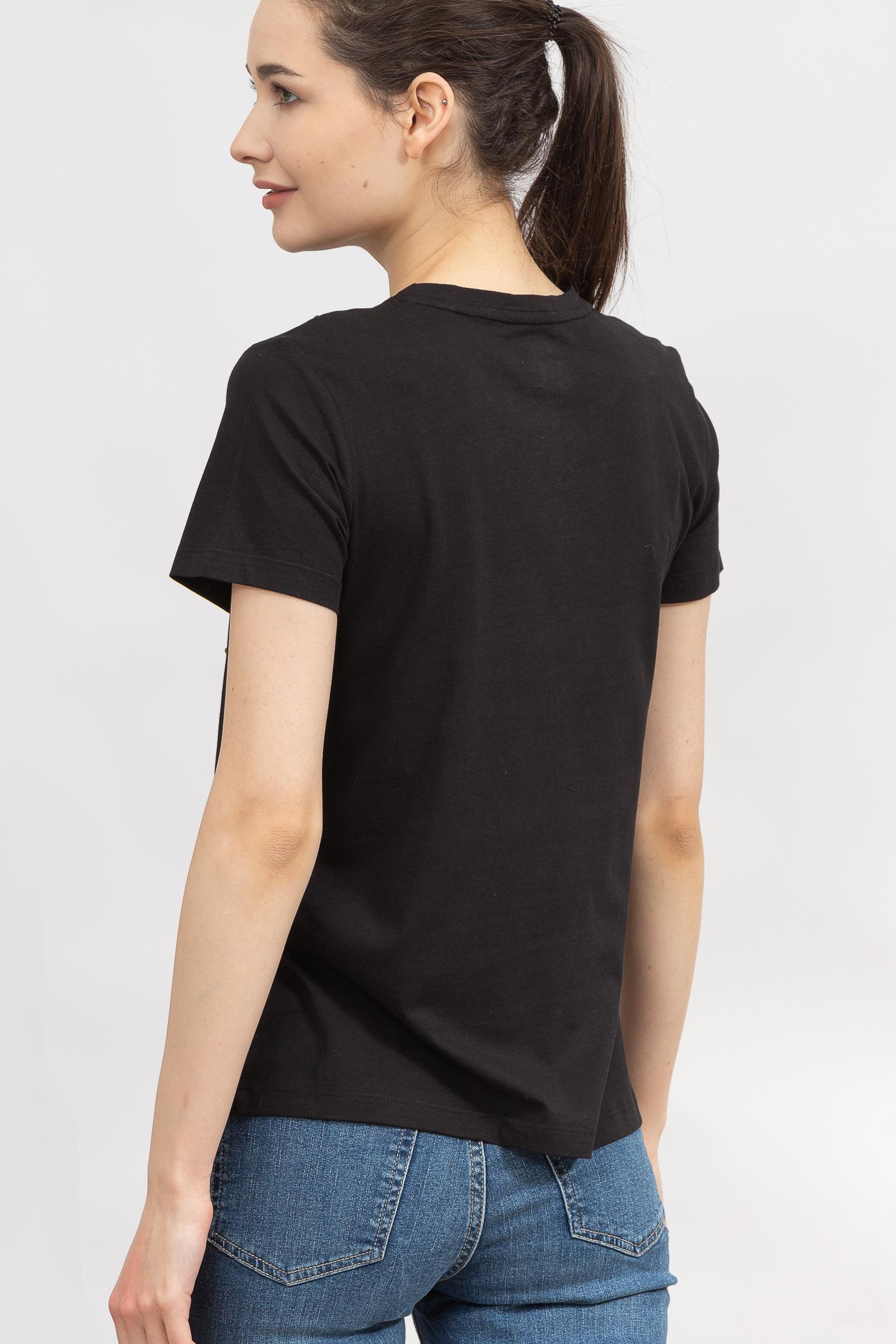 DKNY Kadın Bisiklet Yaka T-Shirt