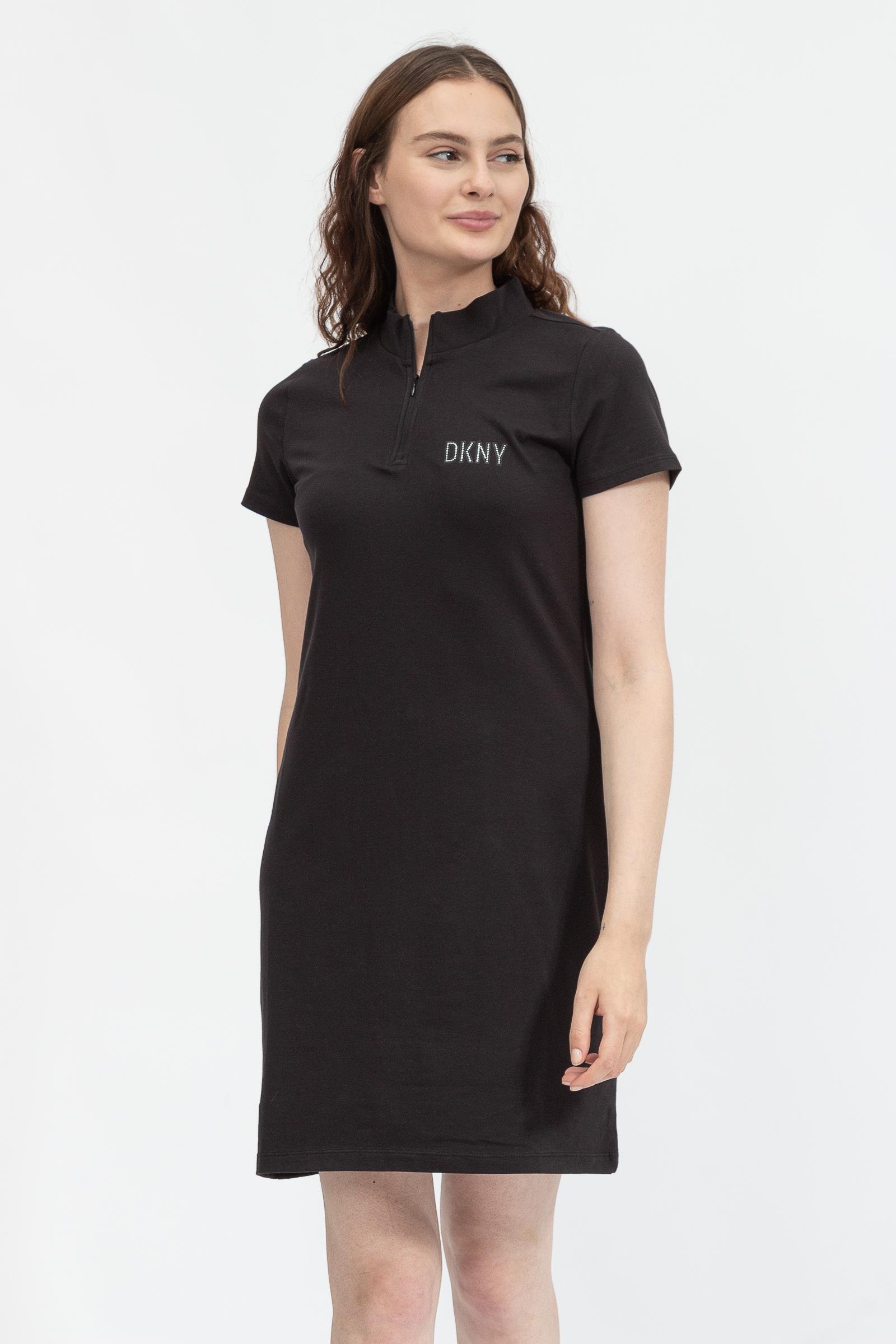 DKNY Kadın Bisiklet Yaka T-Shirt