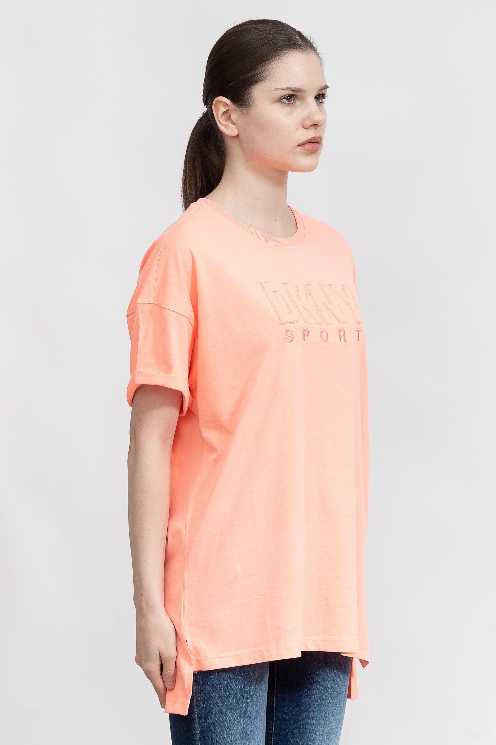 DKNY Kadın Bisiklet Yaka T-Shirt