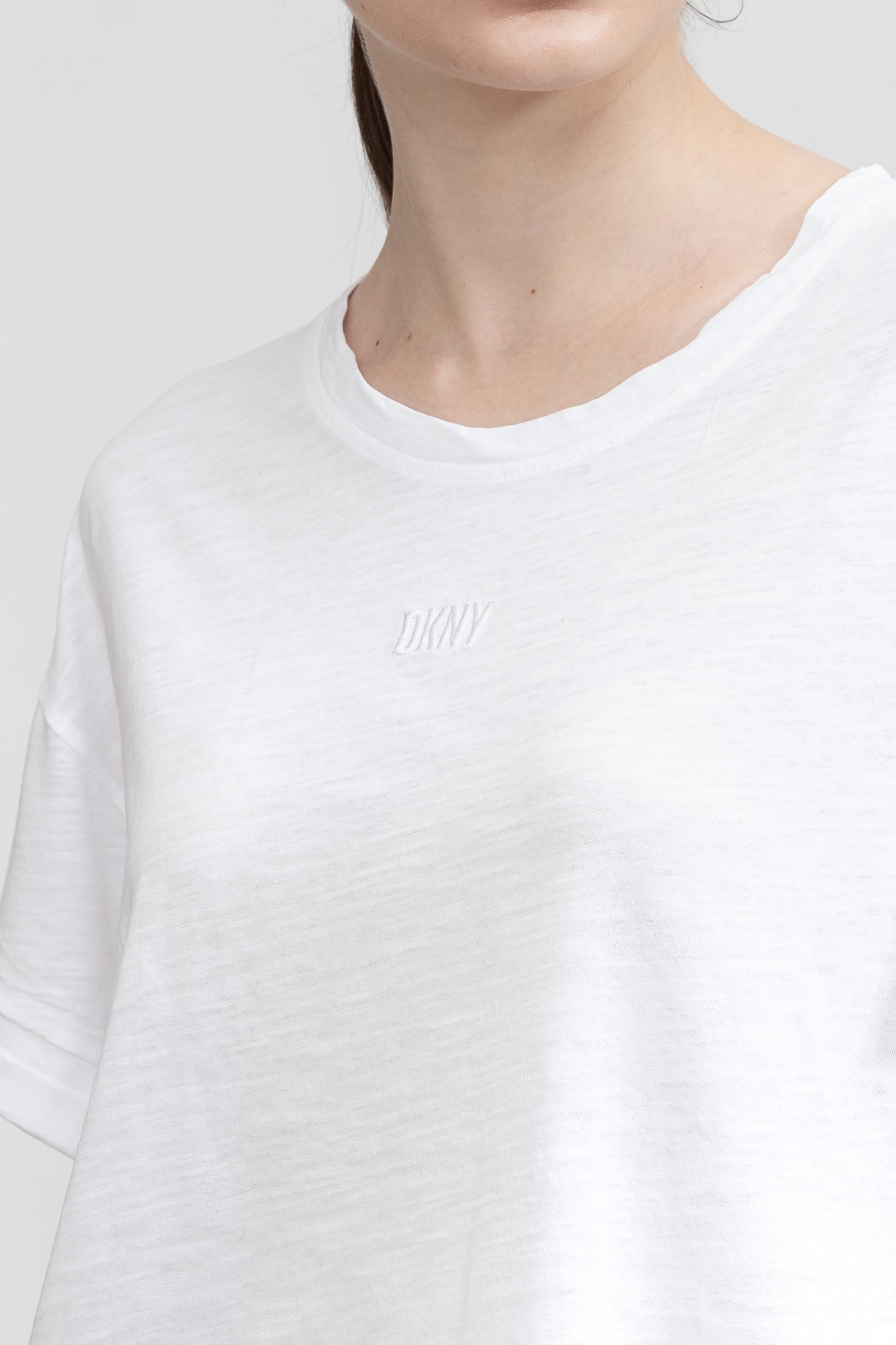 DKNY Kadın Bisiklet Yaka T-Shirt