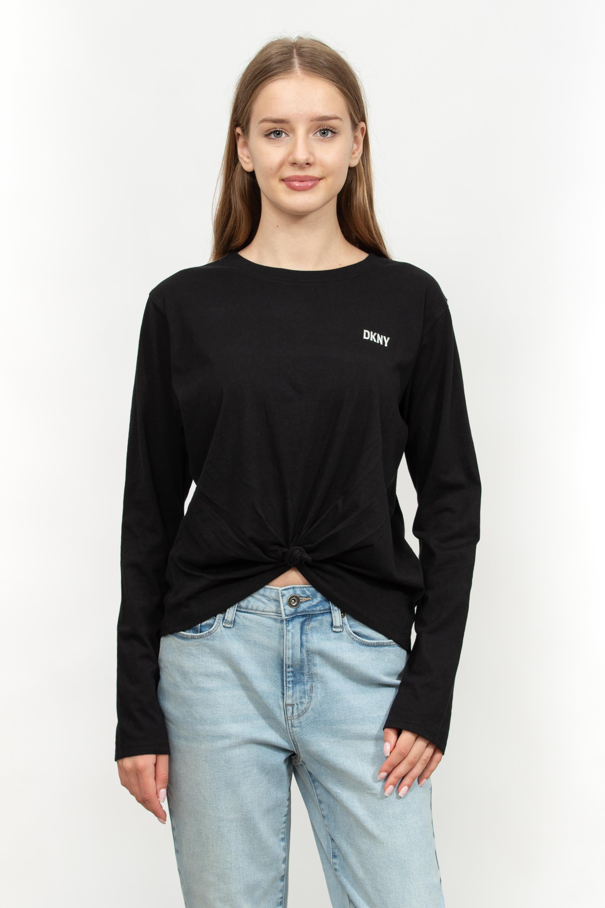 DKNY Kadın Bisiklet Yaka T-Shirt