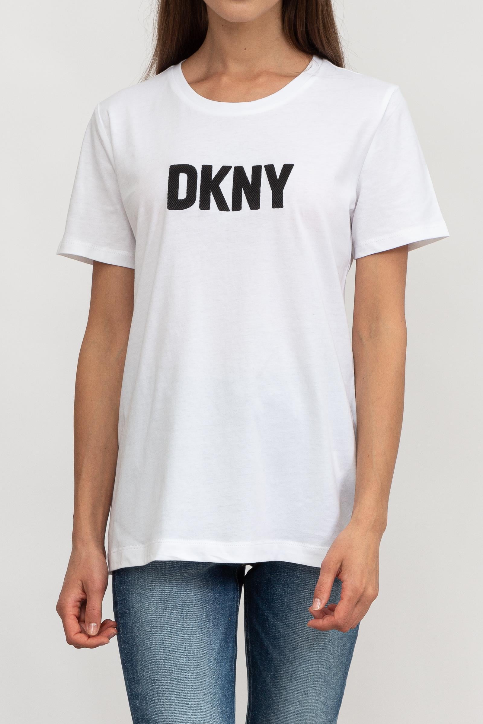 DKNY Kadın Bisiklet Yaka T-Shirt