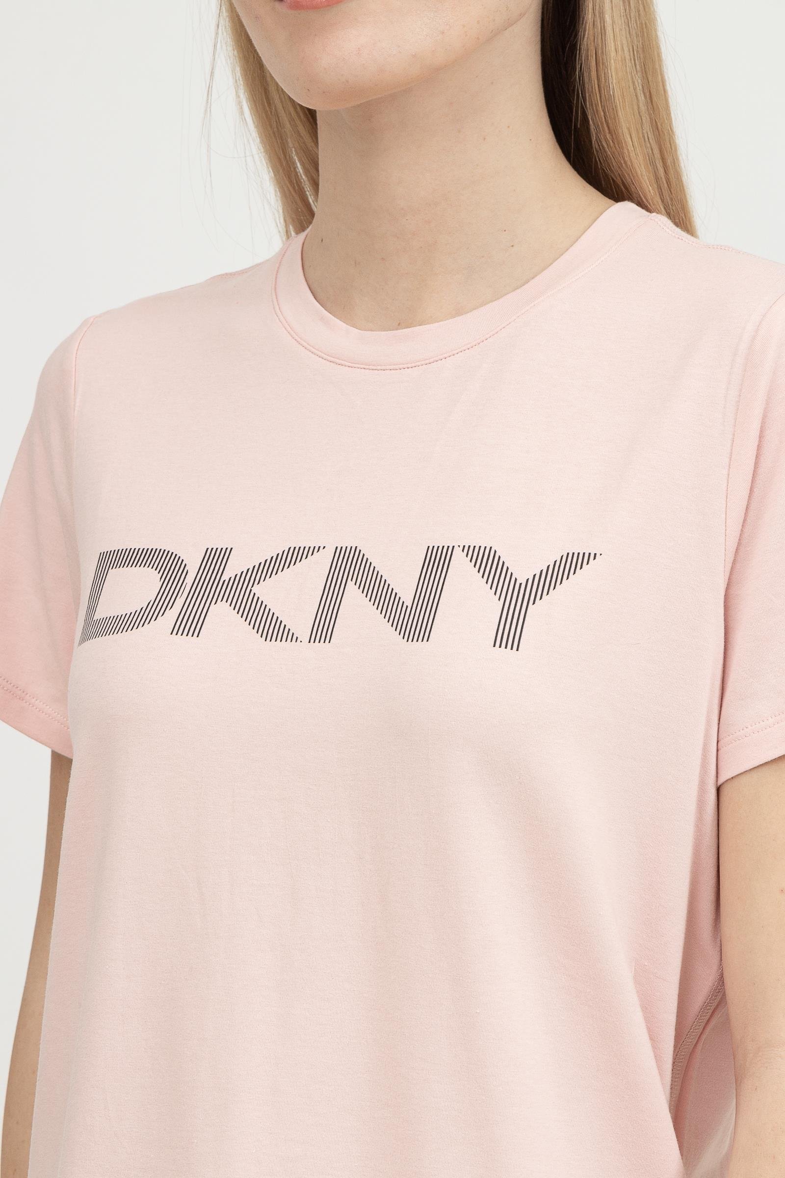 DKNY Kadın Bisiklet Yaka T-Shirt