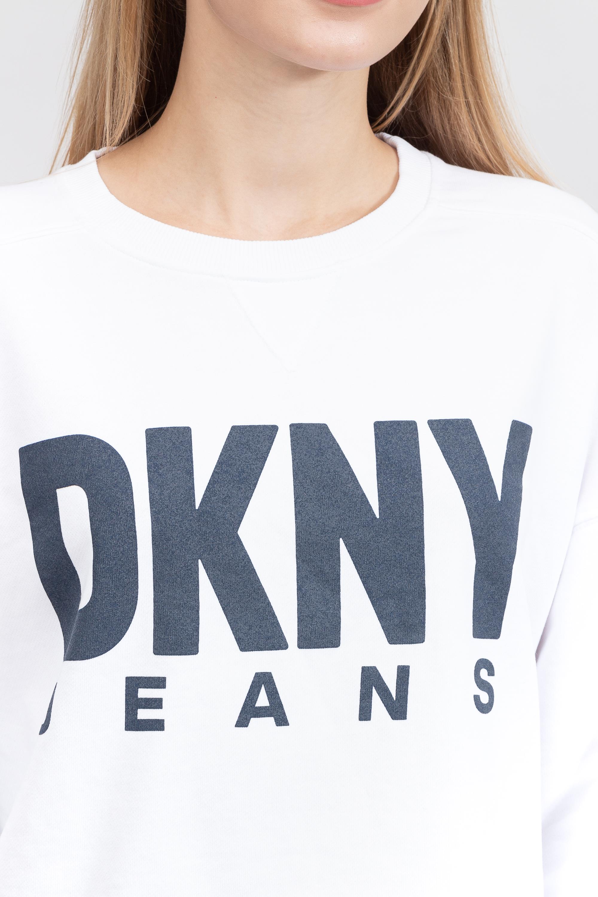DKNY Kadın Bisiklet Yaka T-Shirt