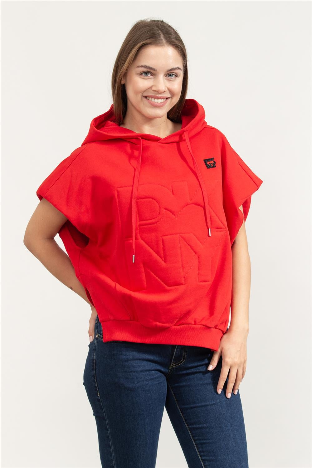 DKNY Kadın Kapüşonlu Sweatshirt