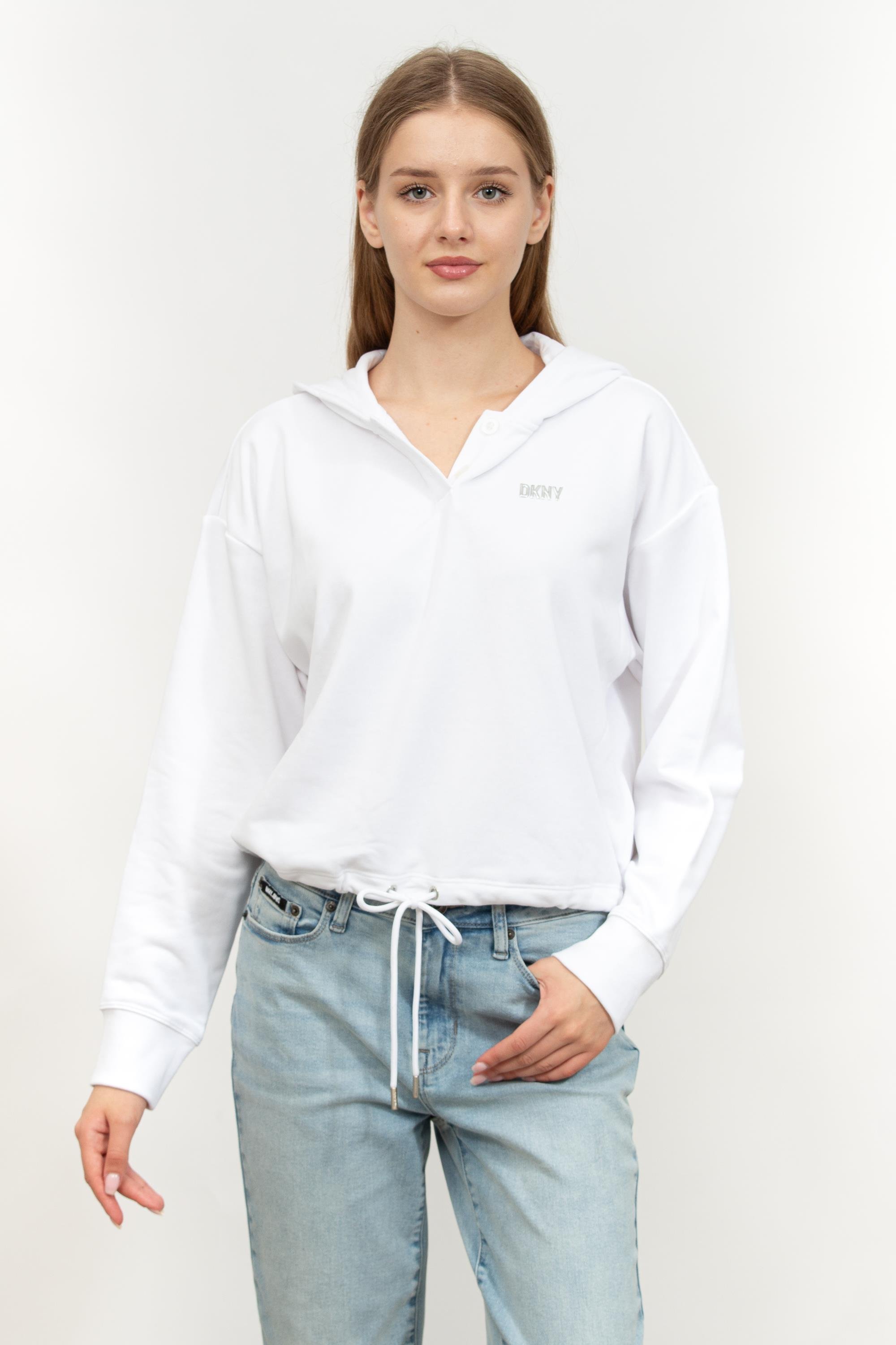 DKNY Kadın Kapüşonlu Sweatshirt