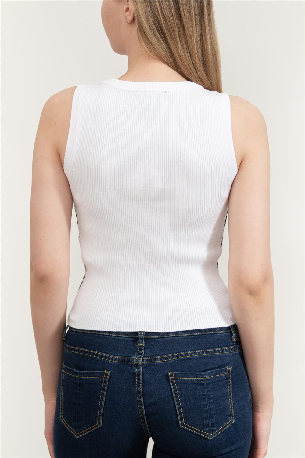 DKNY Kadın Kolsuz T-Shirt