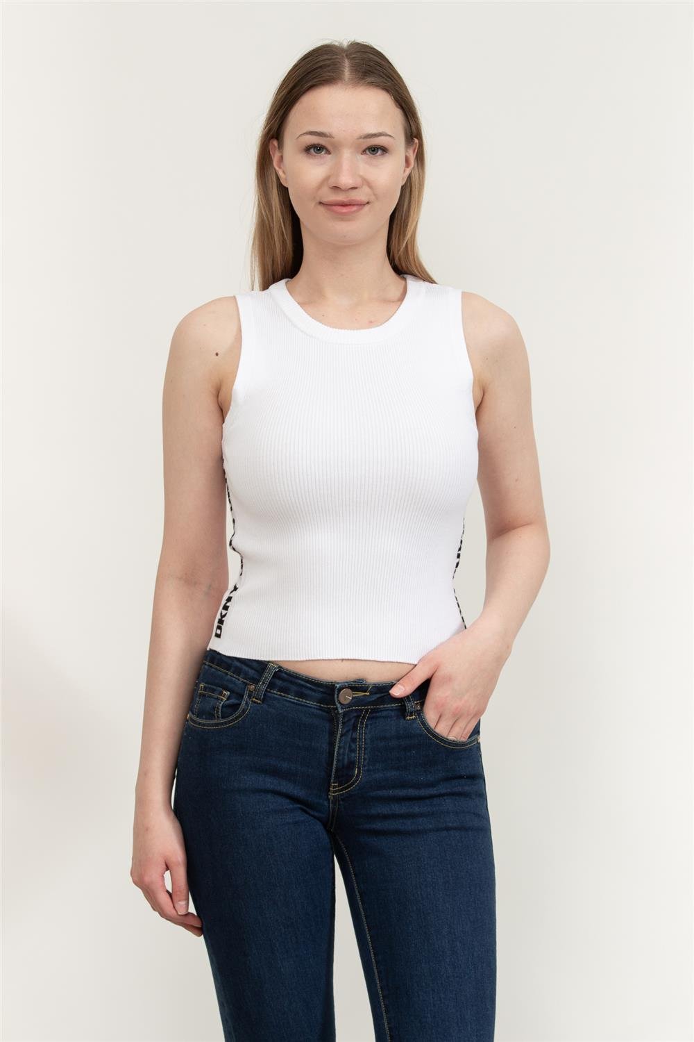 DKNY Kadın Kolsuz T-Shirt