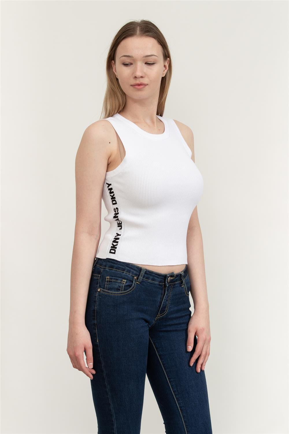 DKNY Kadın Kolsuz T-Shirt