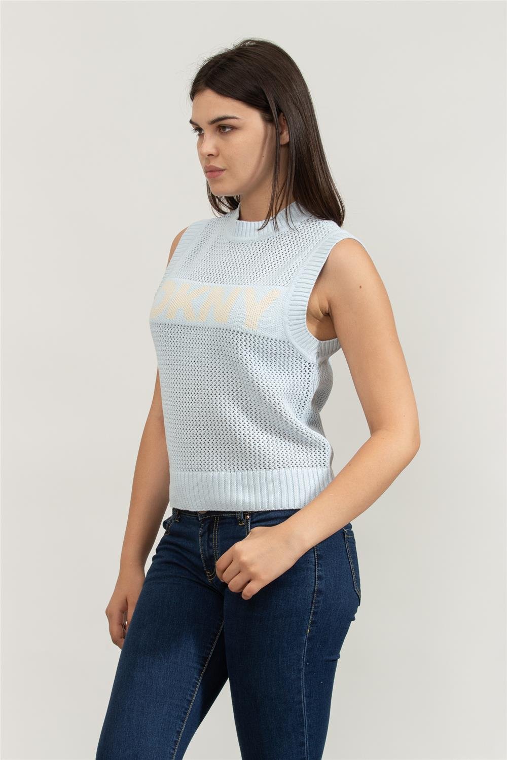 DKNY Kadın Triko Yelek