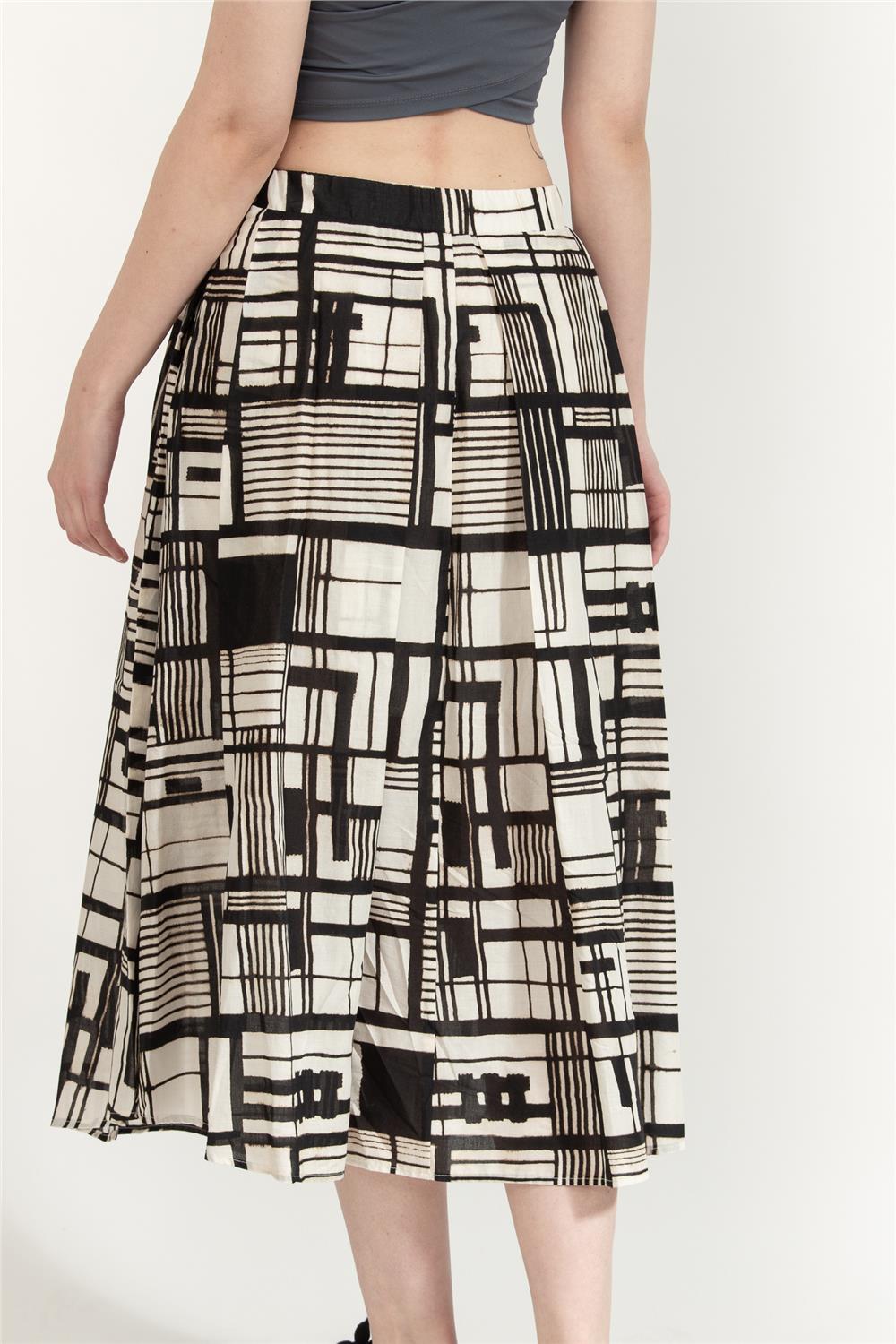 DKNY Printed Kadın Etek